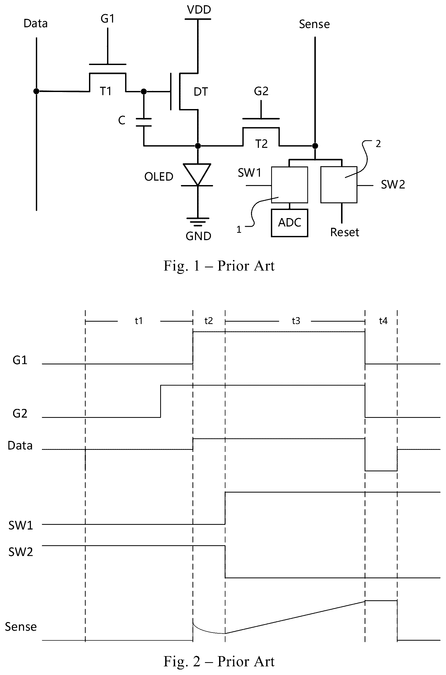 Patent US12347371 Figure 1 – Pixel circuit detection method, display panel driving method, and display device