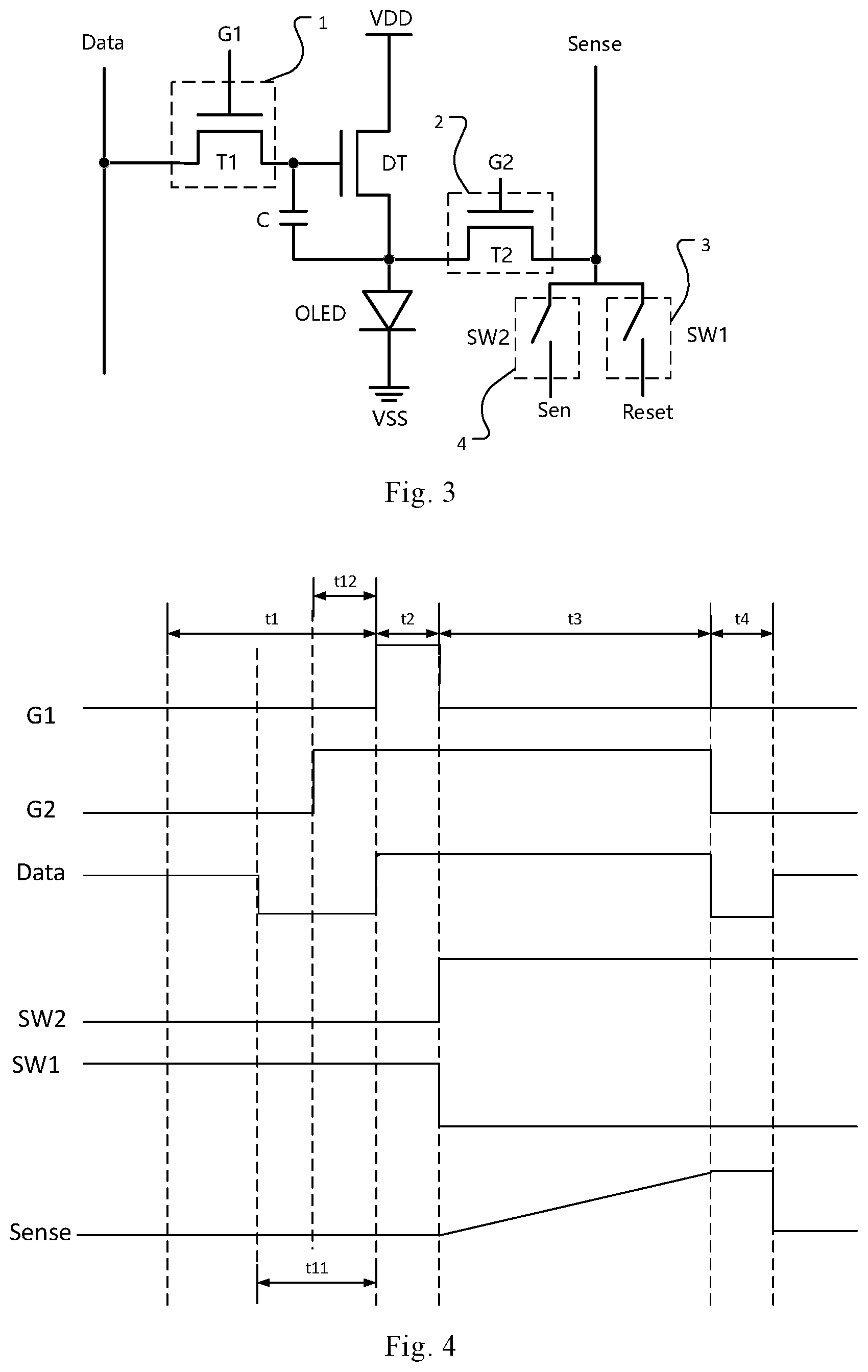 Patent US12347371 Figure 2 – Pixel circuit detection method, display panel driving method, and display device