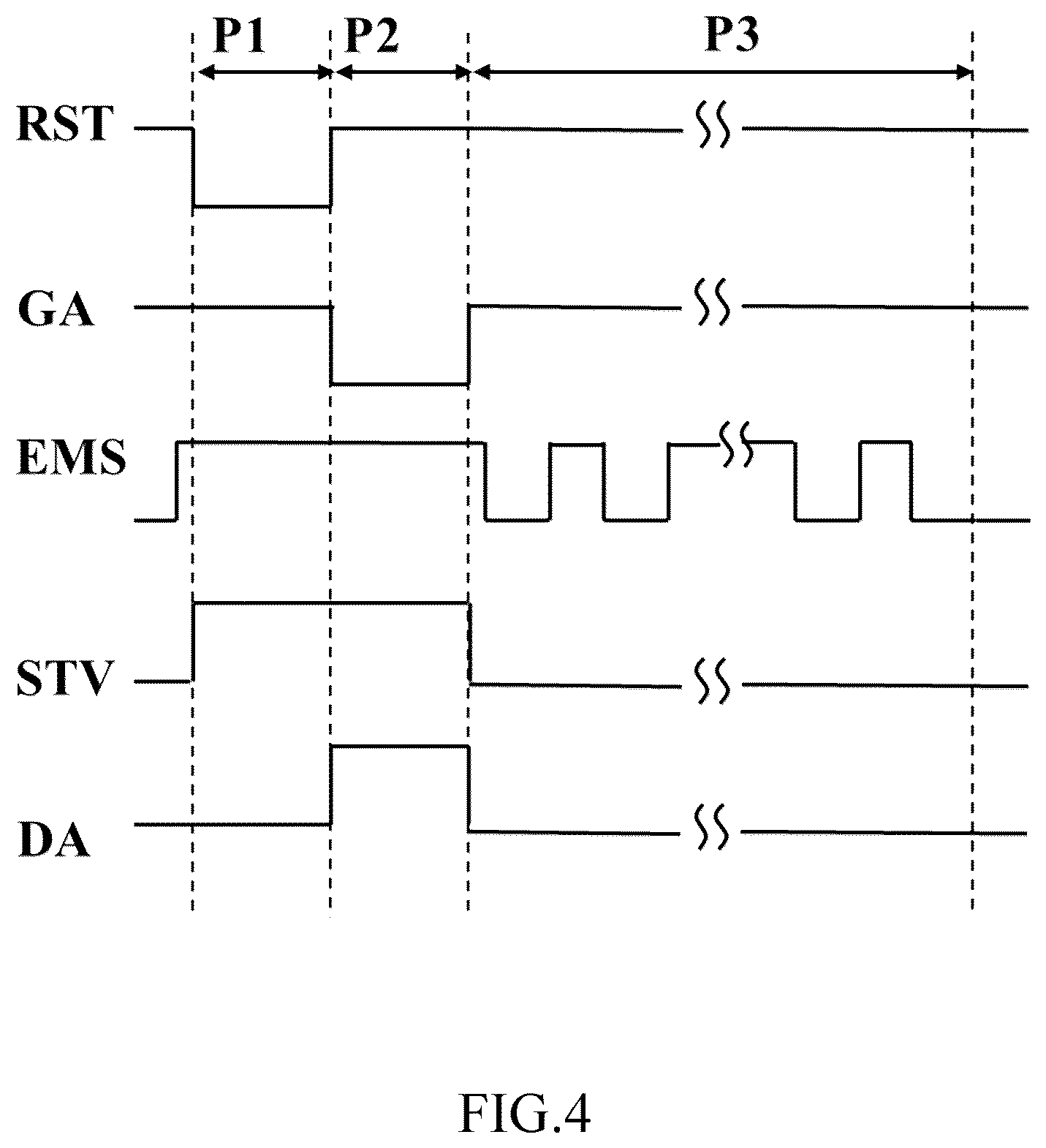 Patent US12347374 Figure 4 – Array substrate for display panel improving response speed of pixel circuit