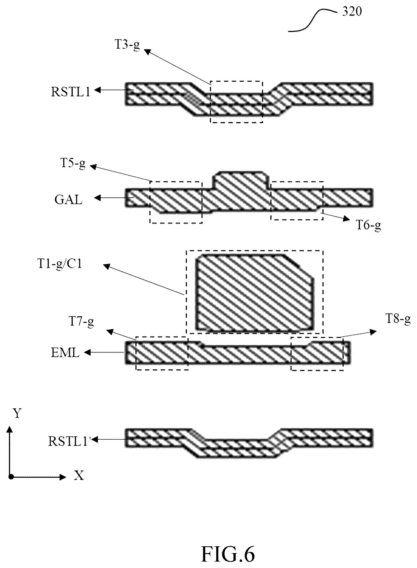 Patent US12347374 Figure 6 – Array substrate for display panel improving response speed of pixel circuit