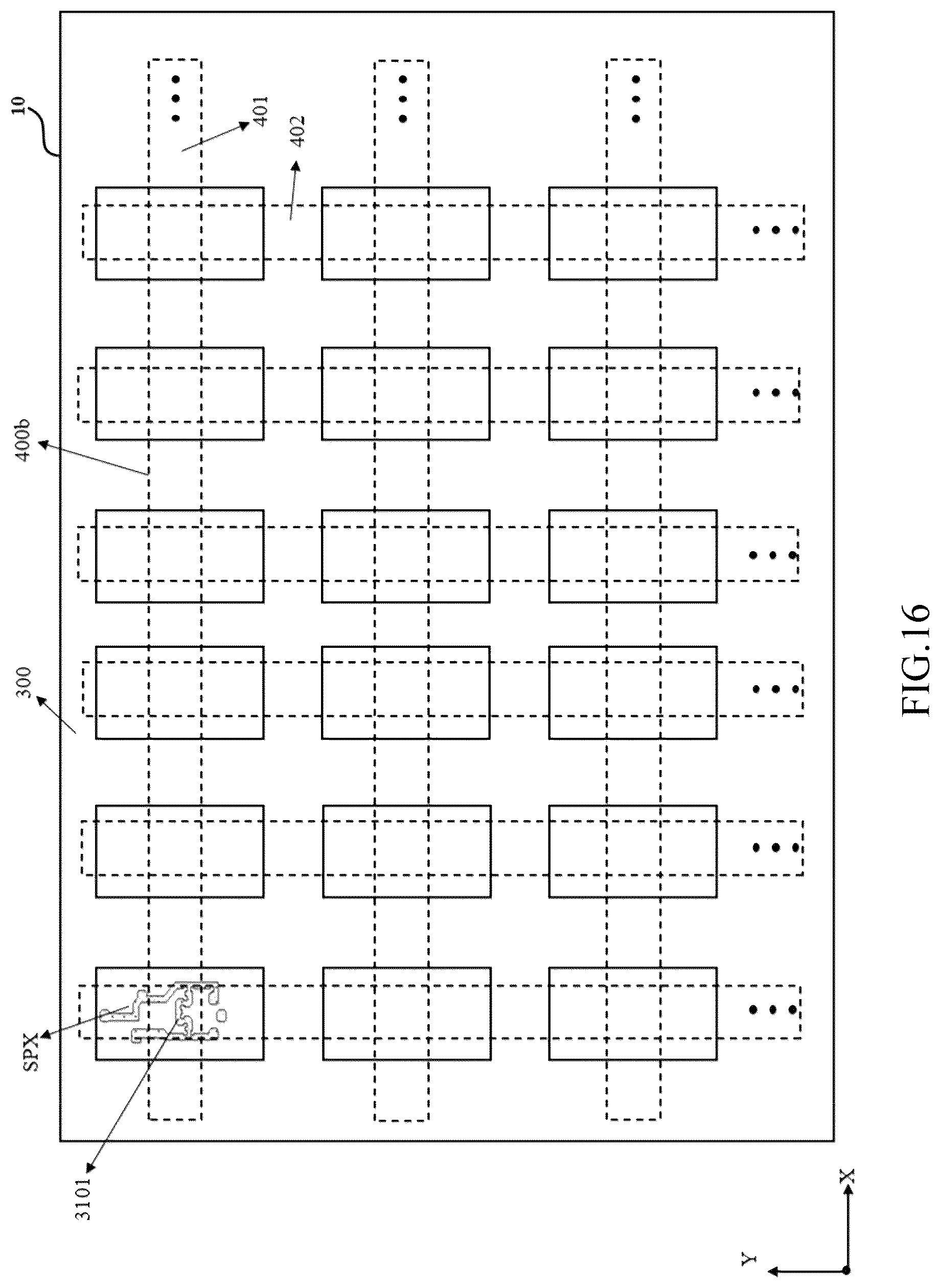 Patent US12347374 Figure 15 – Array substrate for display panel improving response speed of pixel circuit