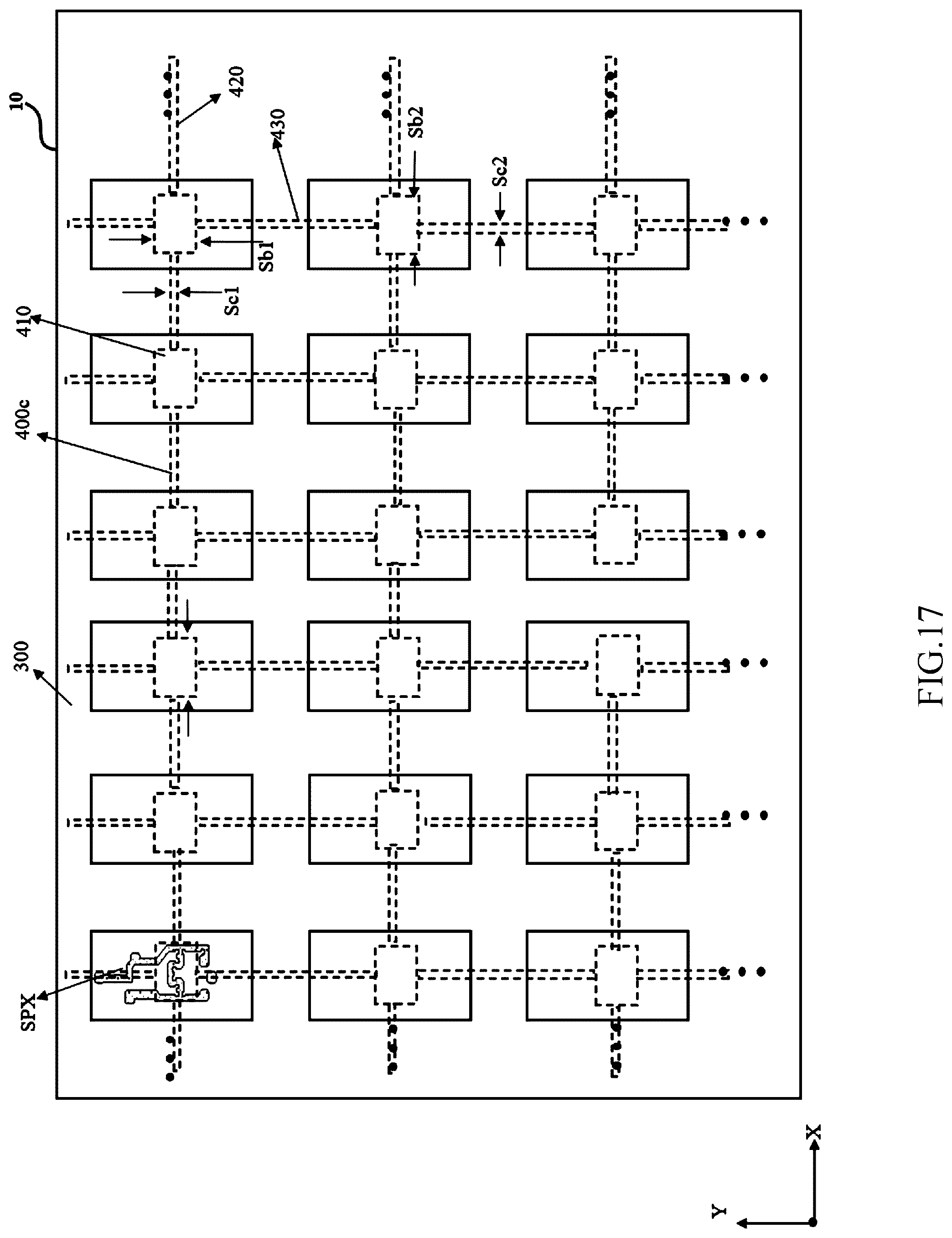 Patent US12347374 Figure 16 – Array substrate for display panel improving response speed of pixel circuit