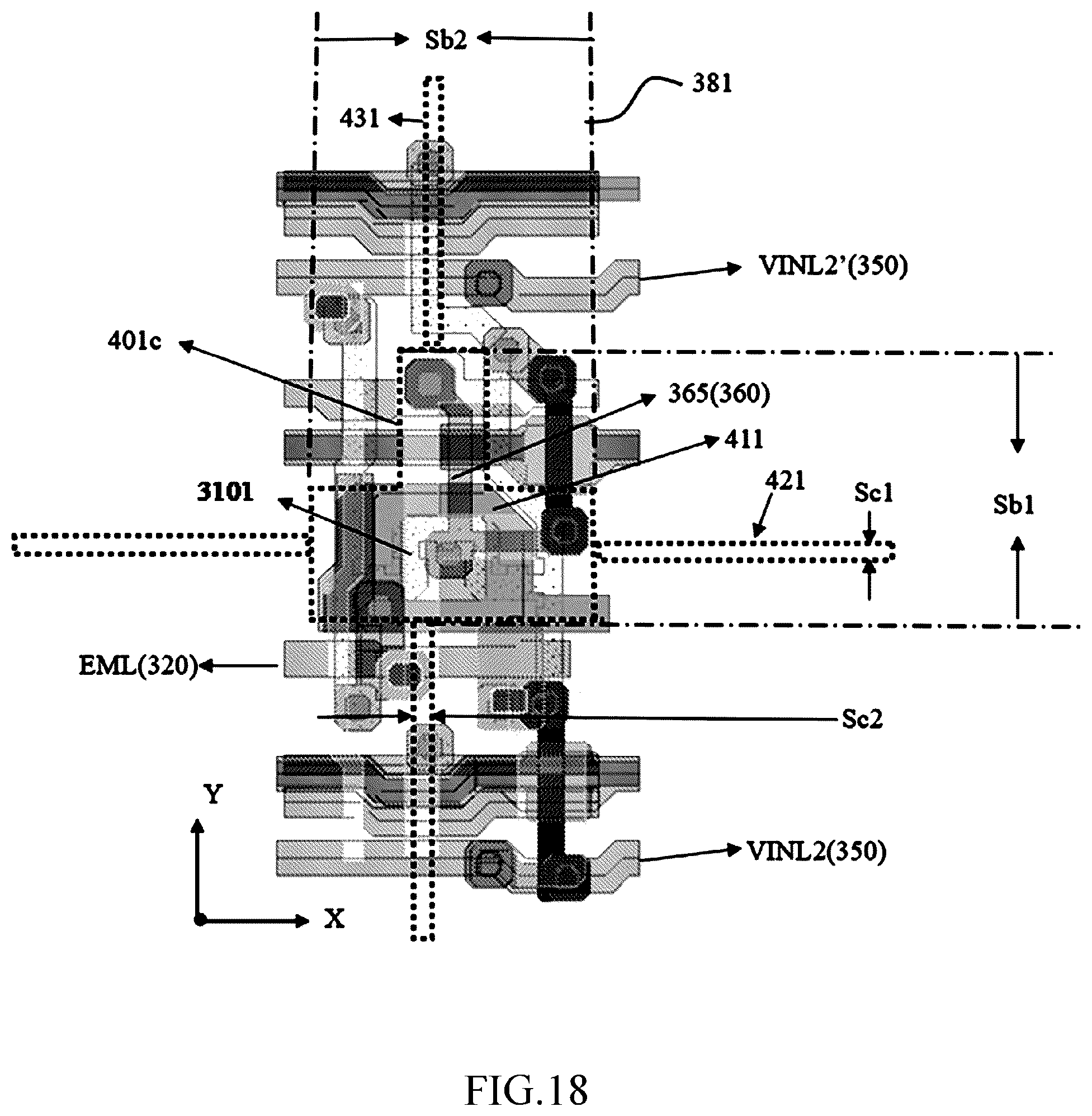 Patent US12347374 Figure 17 – Array substrate for display panel improving response speed of pixel circuit