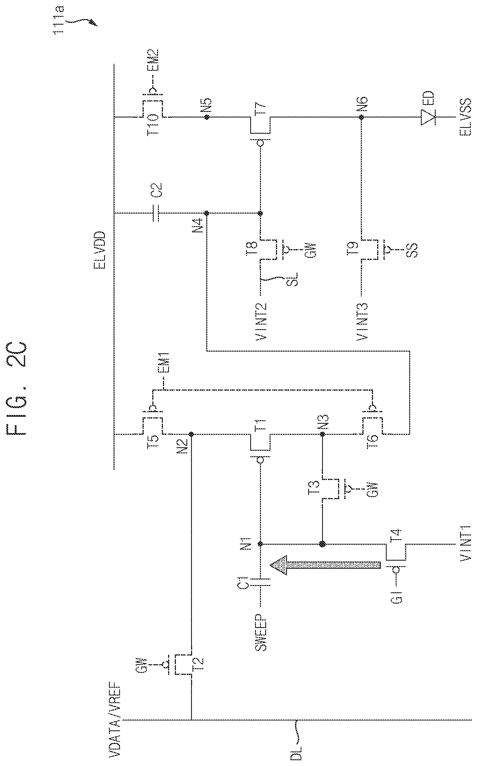 Patent US12347375 Figure 4 – Pixel circuit and display device including the same