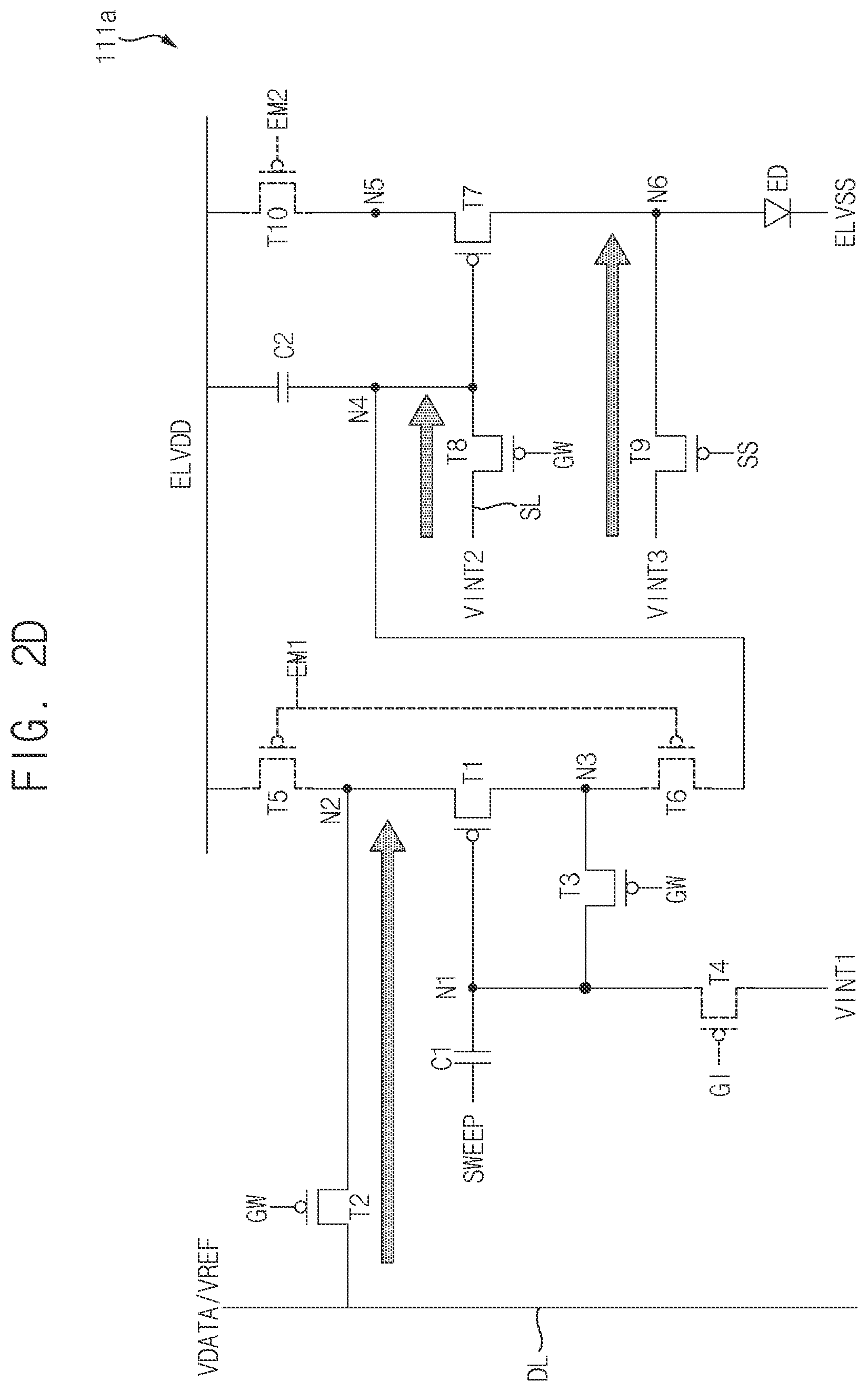 Patent US12347375 Figure 5 – Pixel circuit and display device including the same