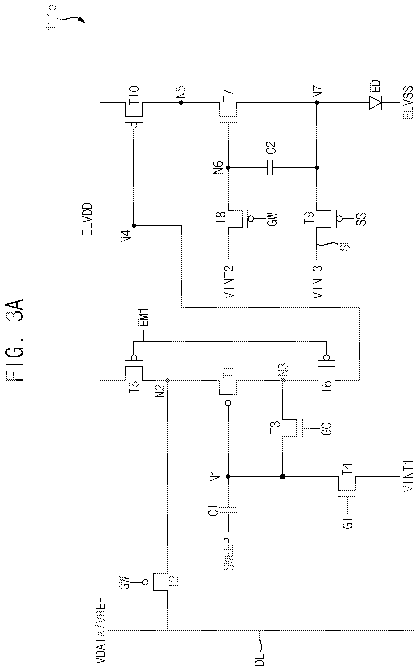 Patent US12347375 Figure 7 – Pixel circuit and display device including the same