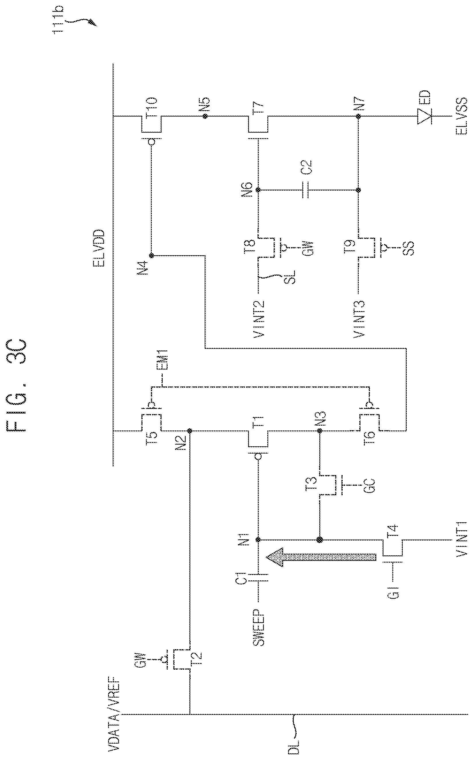 Patent US12347375 Figure 9 – Pixel circuit and display device including the same