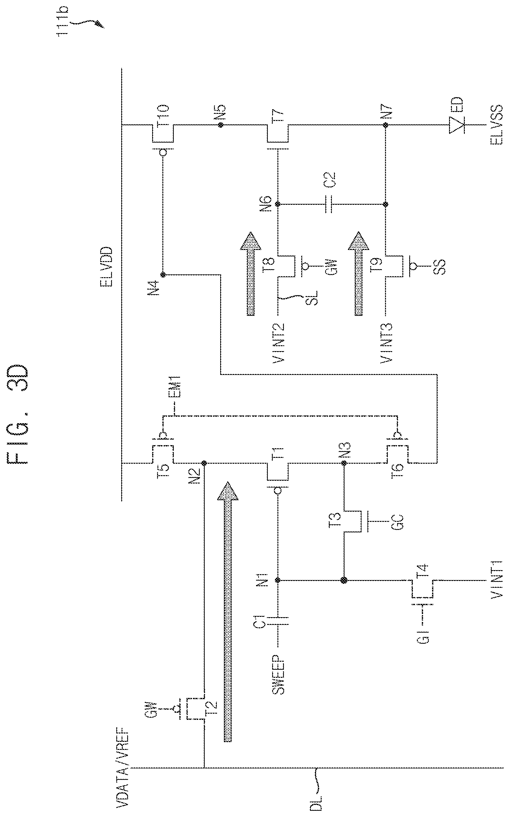 Patent US12347375 Figure 10 – Pixel circuit and display device including the same