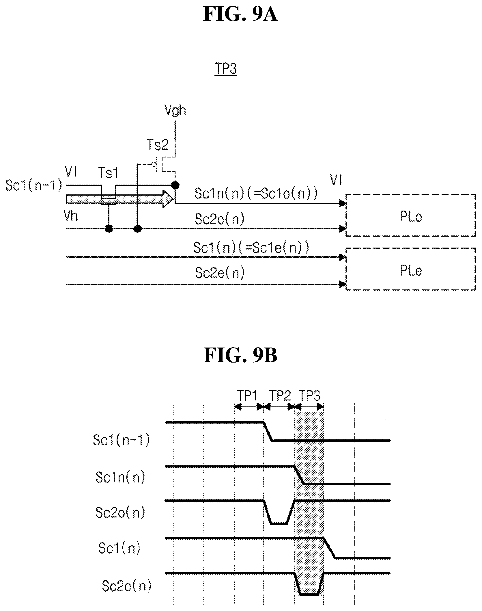 Patent US12347377 Figure 10 – Display device including stage transistor