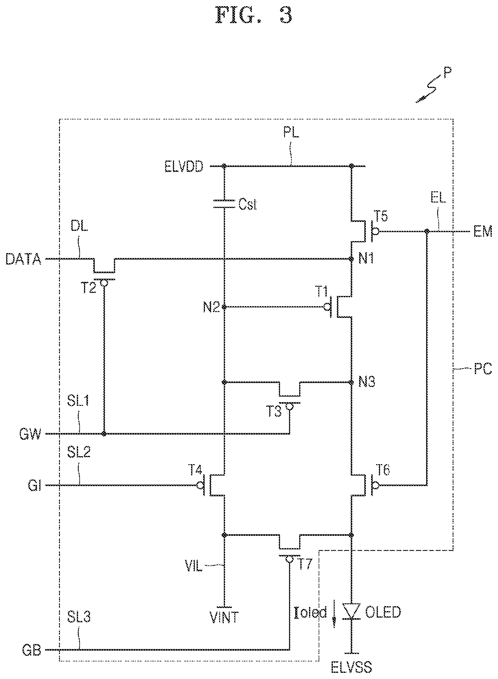 Patent US12347380 Figure 3 – Display apparatus