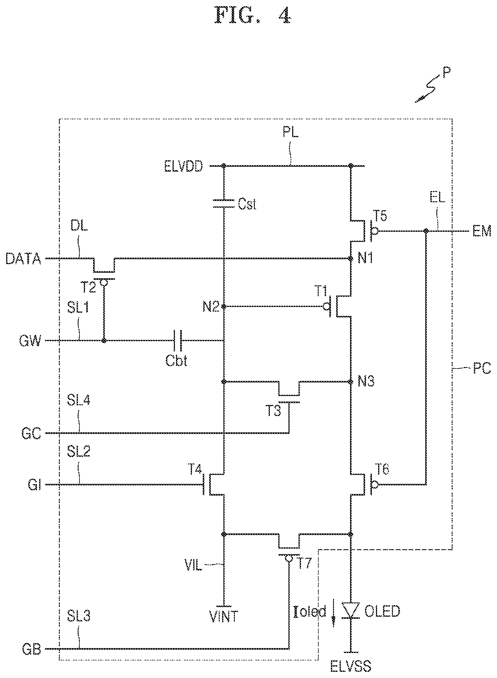 Patent US12347380 Figure 4 – Display apparatus