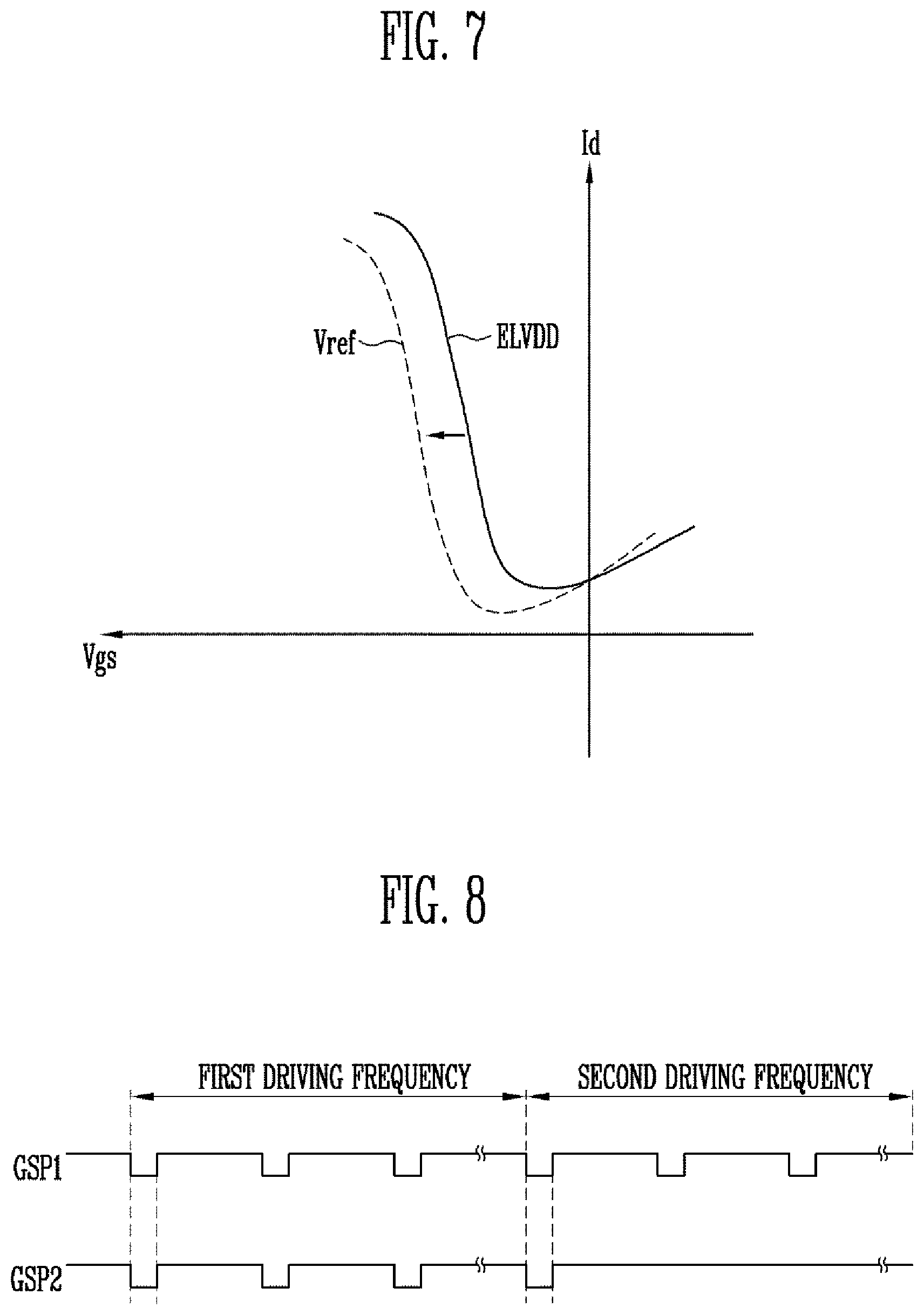 Patent US12347381 Figure 7 – Organic light emitting display device