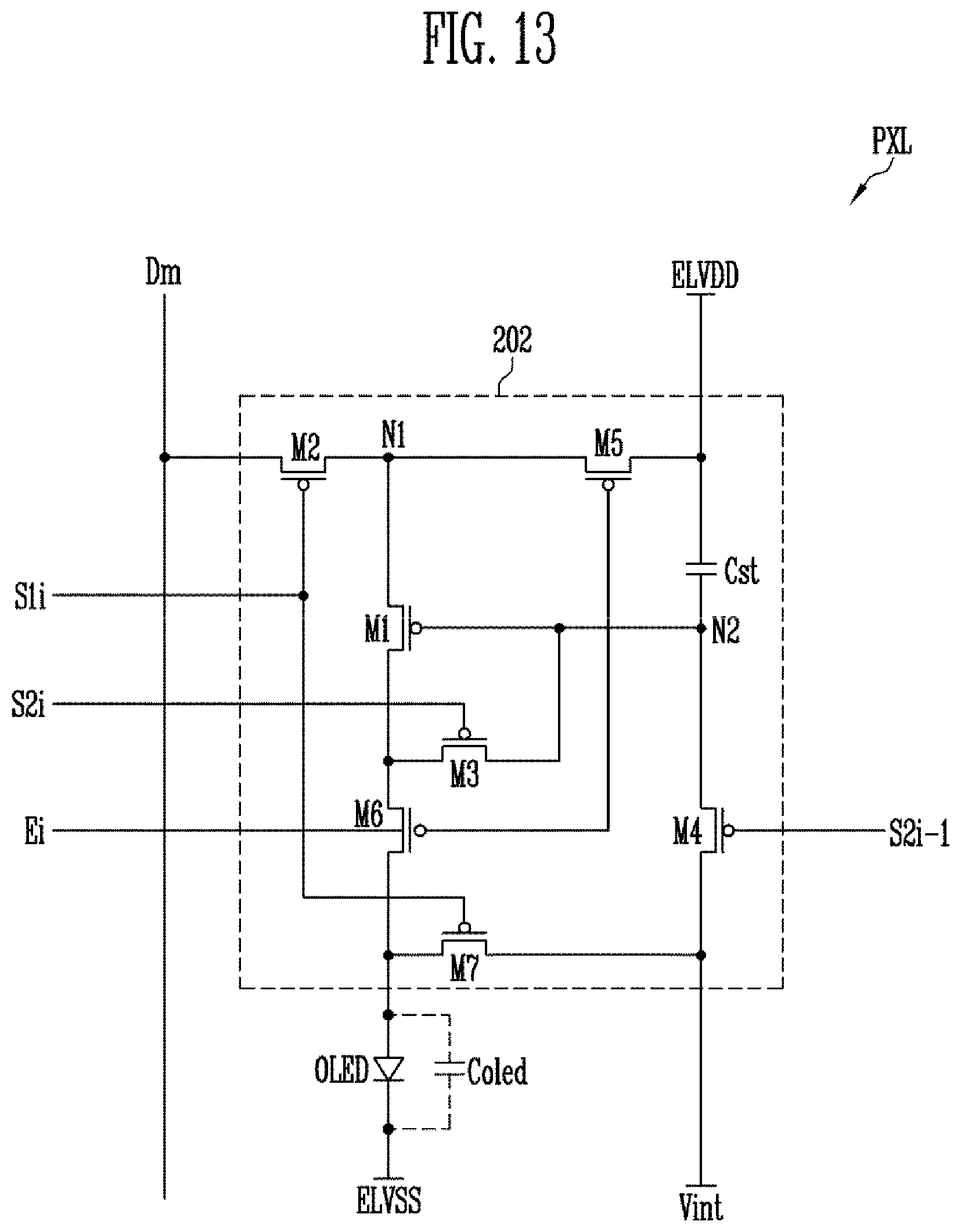 Patent US12347381 Figure 12 – Organic light emitting display device