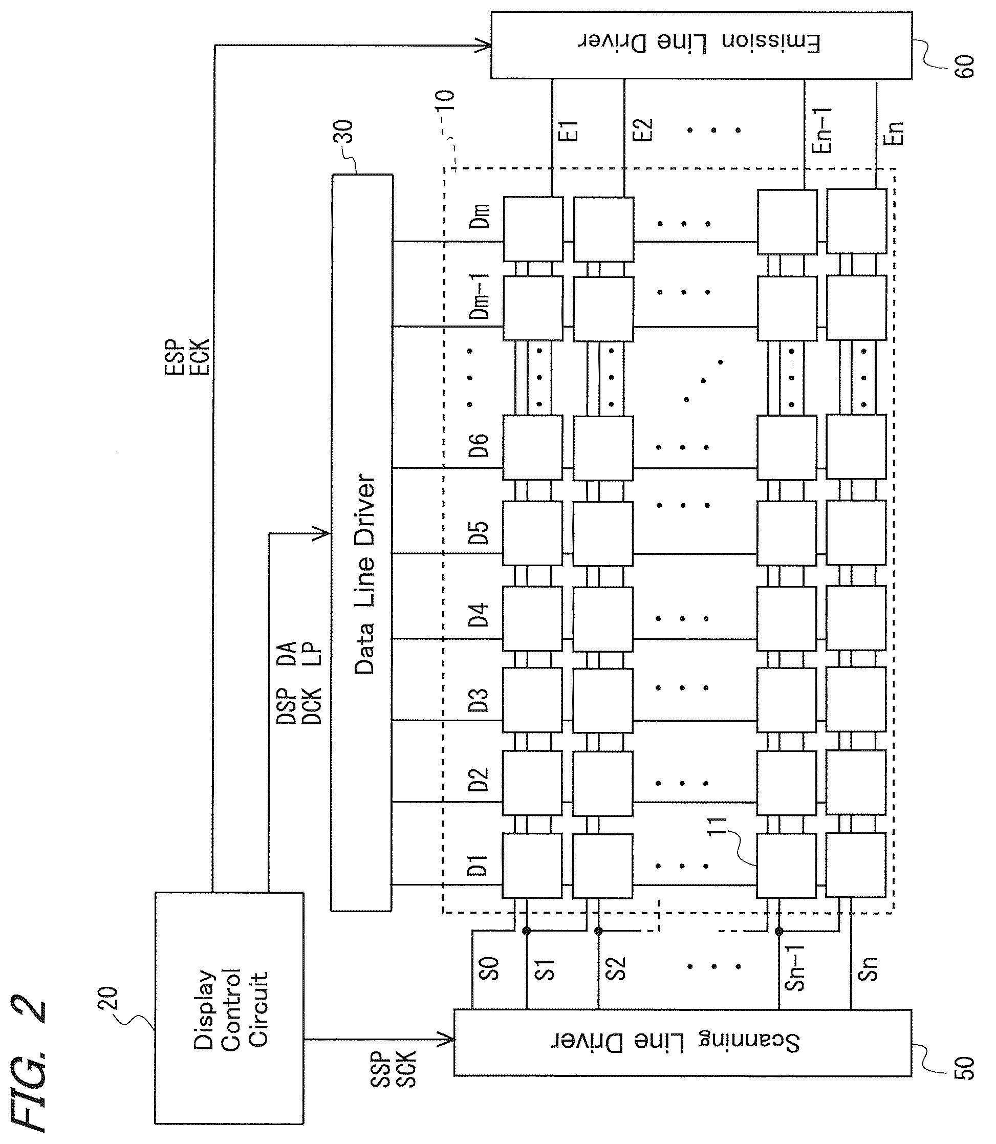 Patent US12347383 Figure 2 – Display device