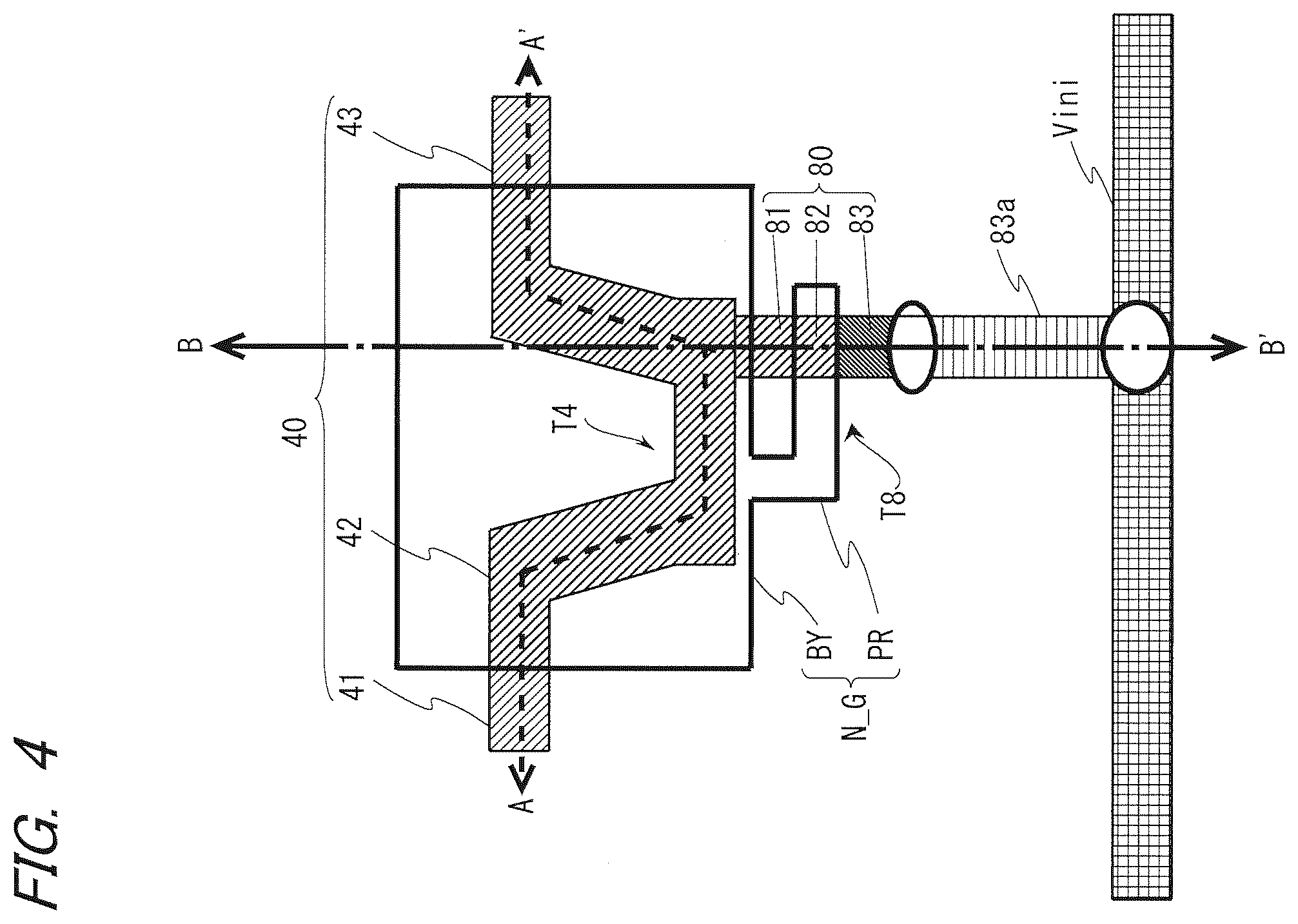 Patent US12347383 Figure 4 – Display device