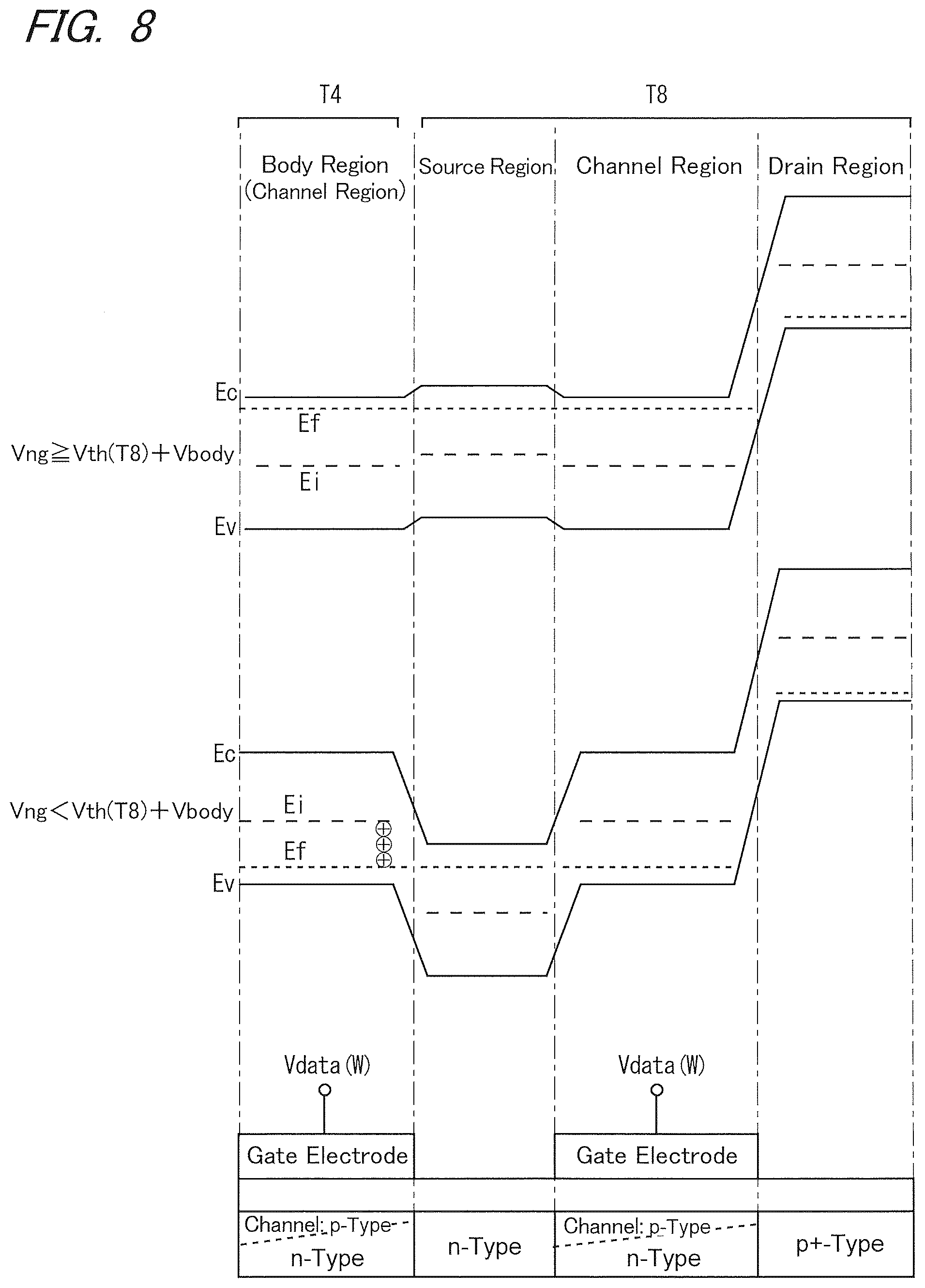 Patent US12347383 Figure 8 – Display device