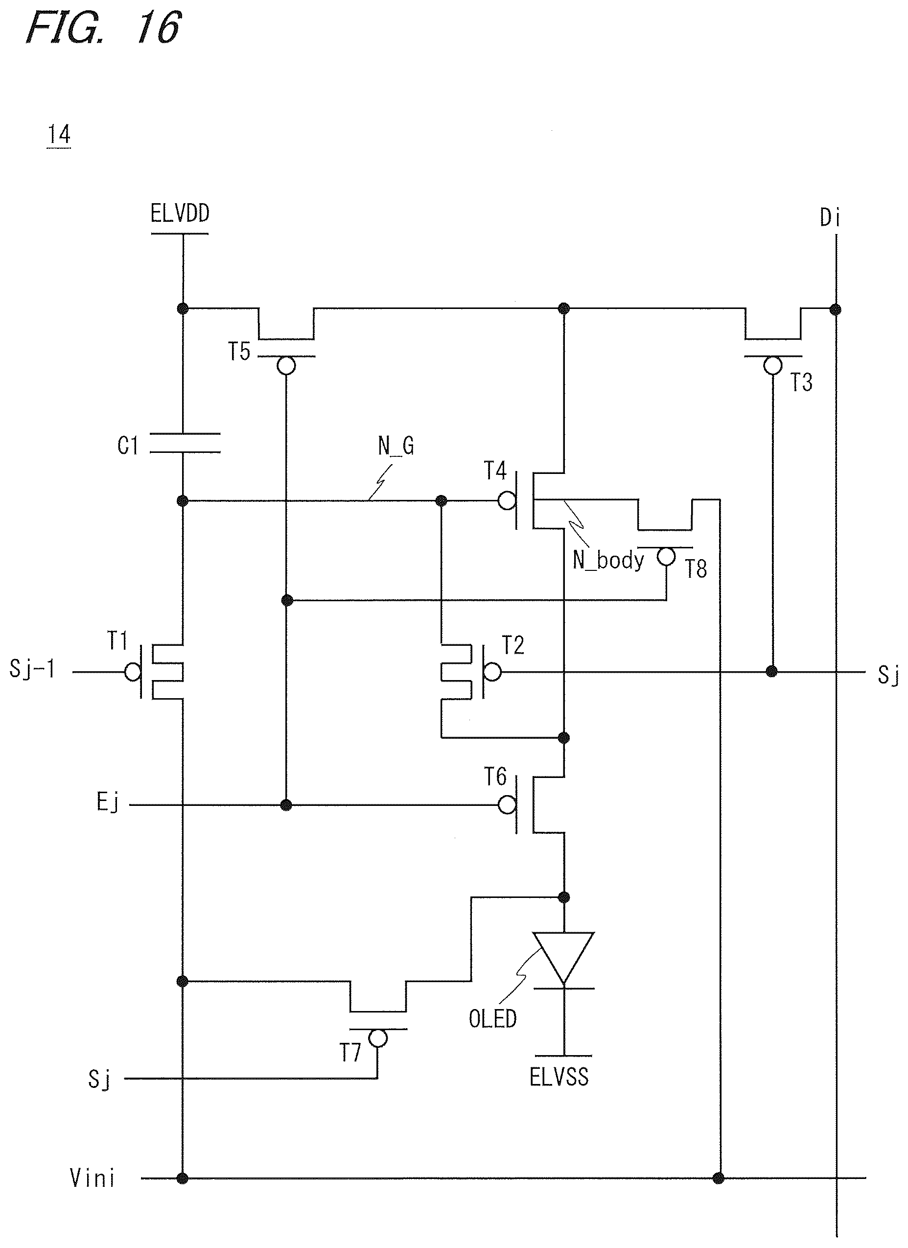 Patent US12347383 Figure 16 – Display device