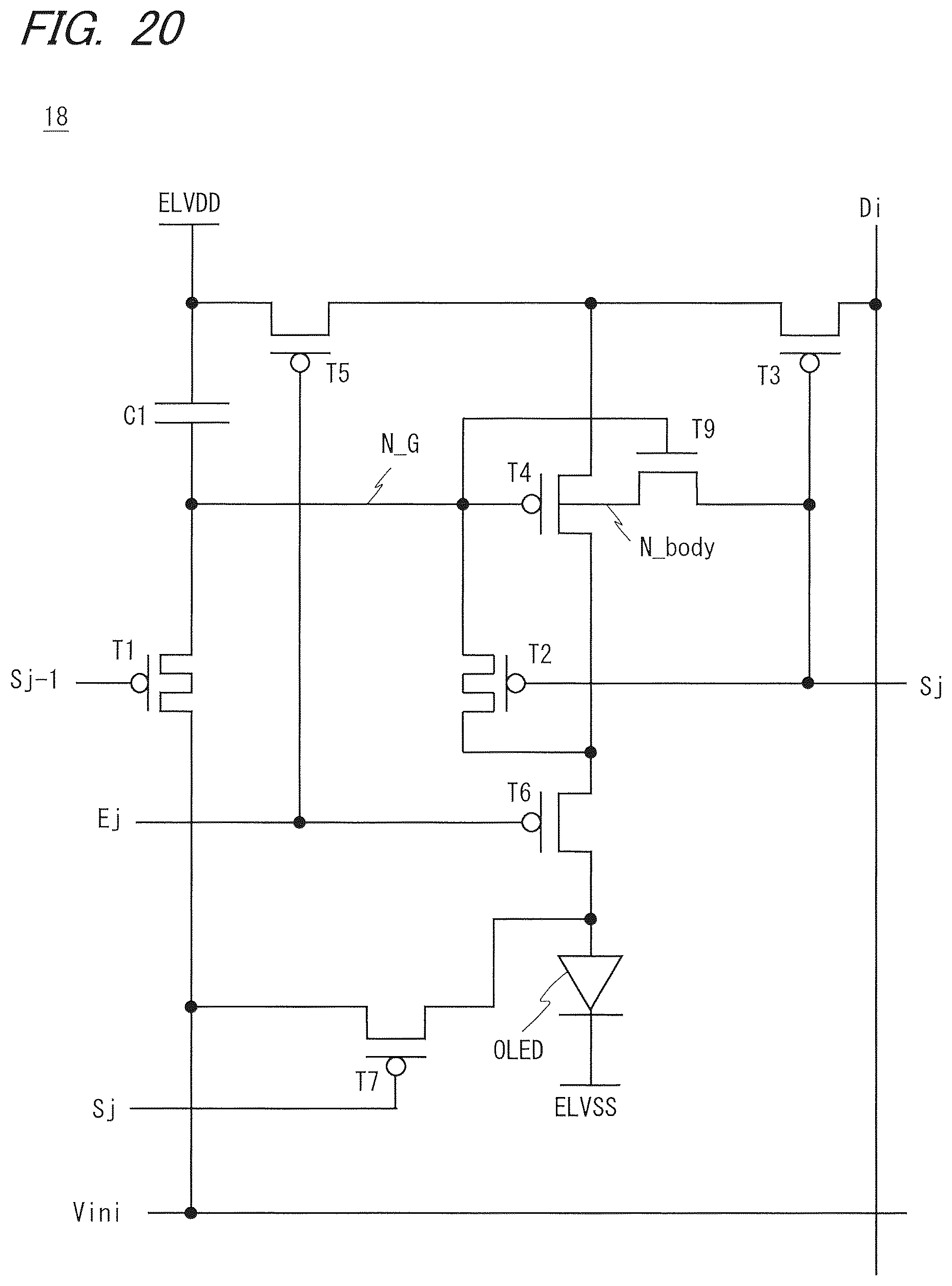 Patent US12347383 Figure 20 – Display device