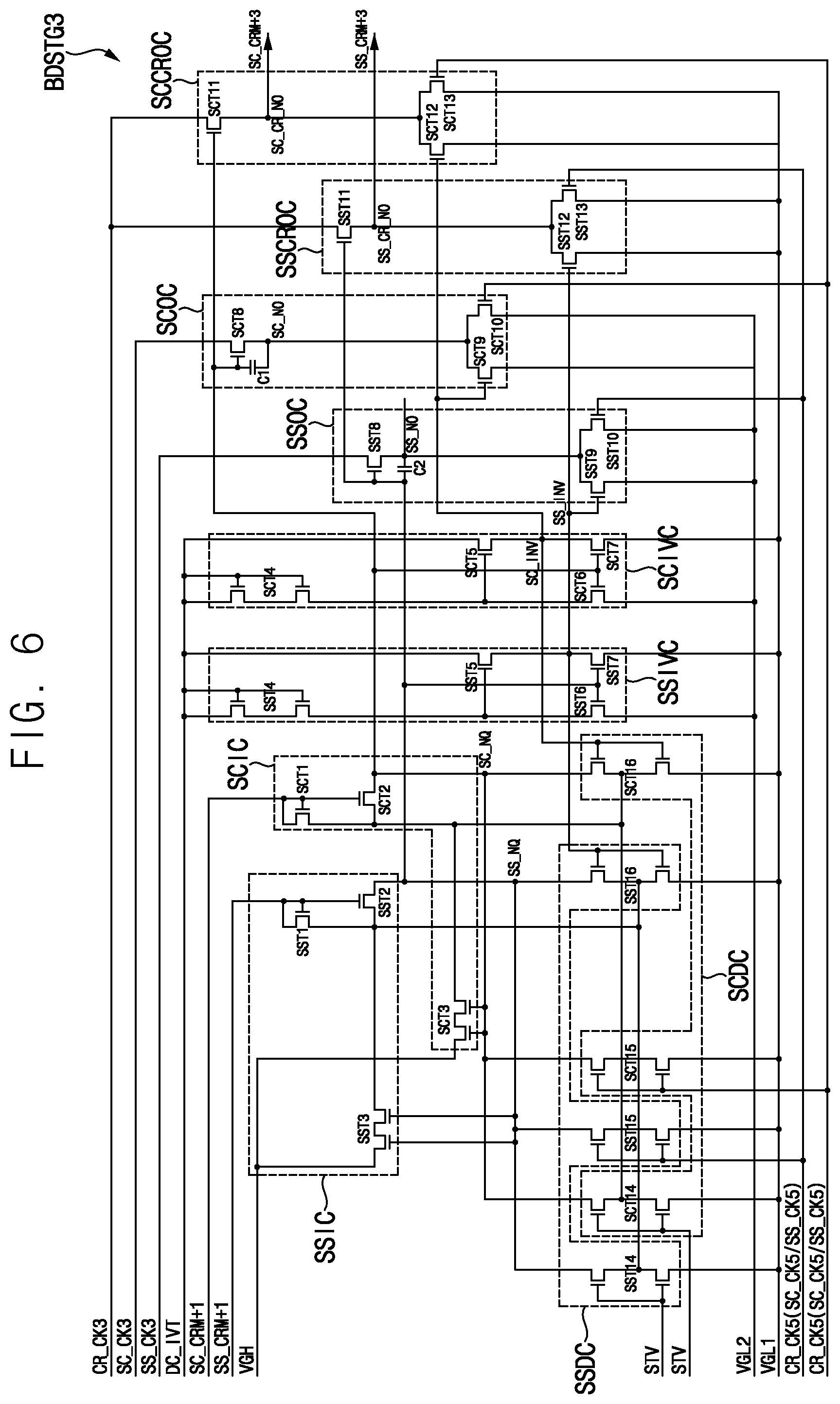 Patent US12347388 Figure 6 – Gate driver and display device