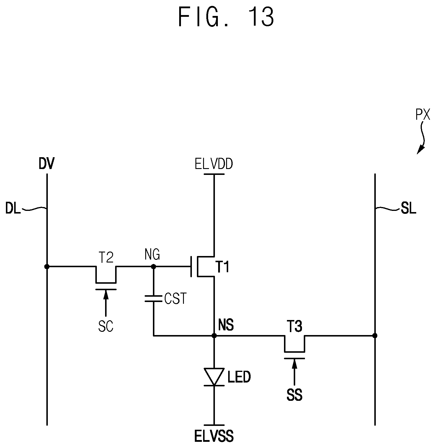 Patent US12347388 Figure 13 – Gate driver and display device