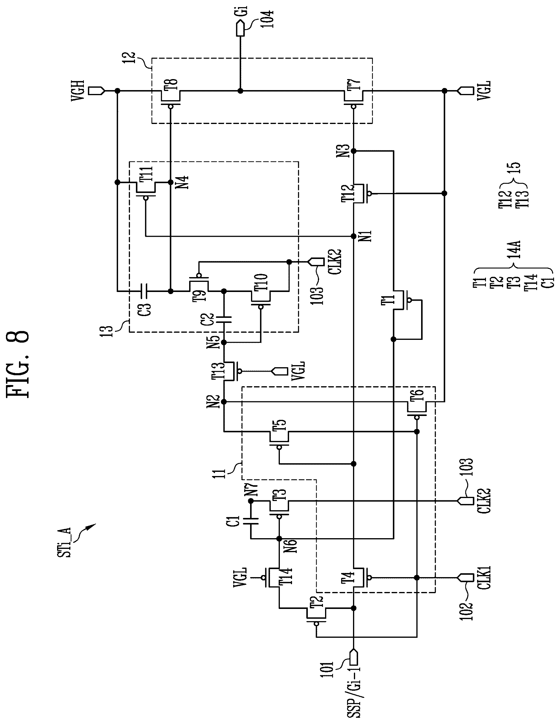 Patent US12347391 Figure 9 – Gate driver and display device including the same