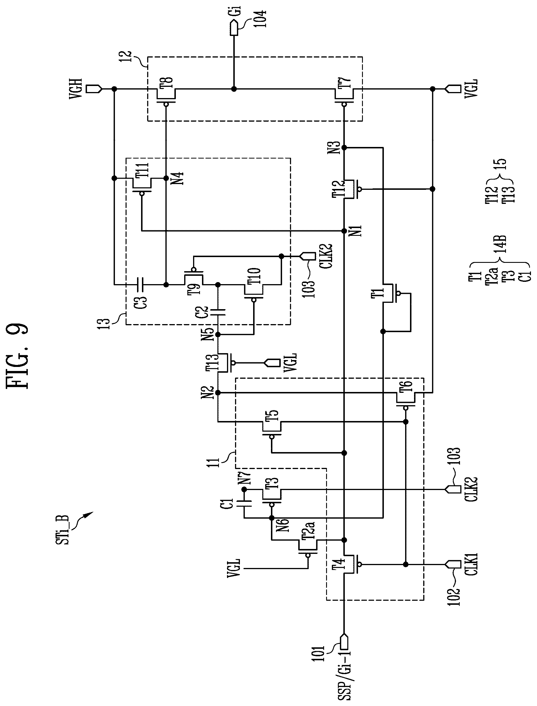 Patent US12347391 Figure 10 – Gate driver and display device including the same