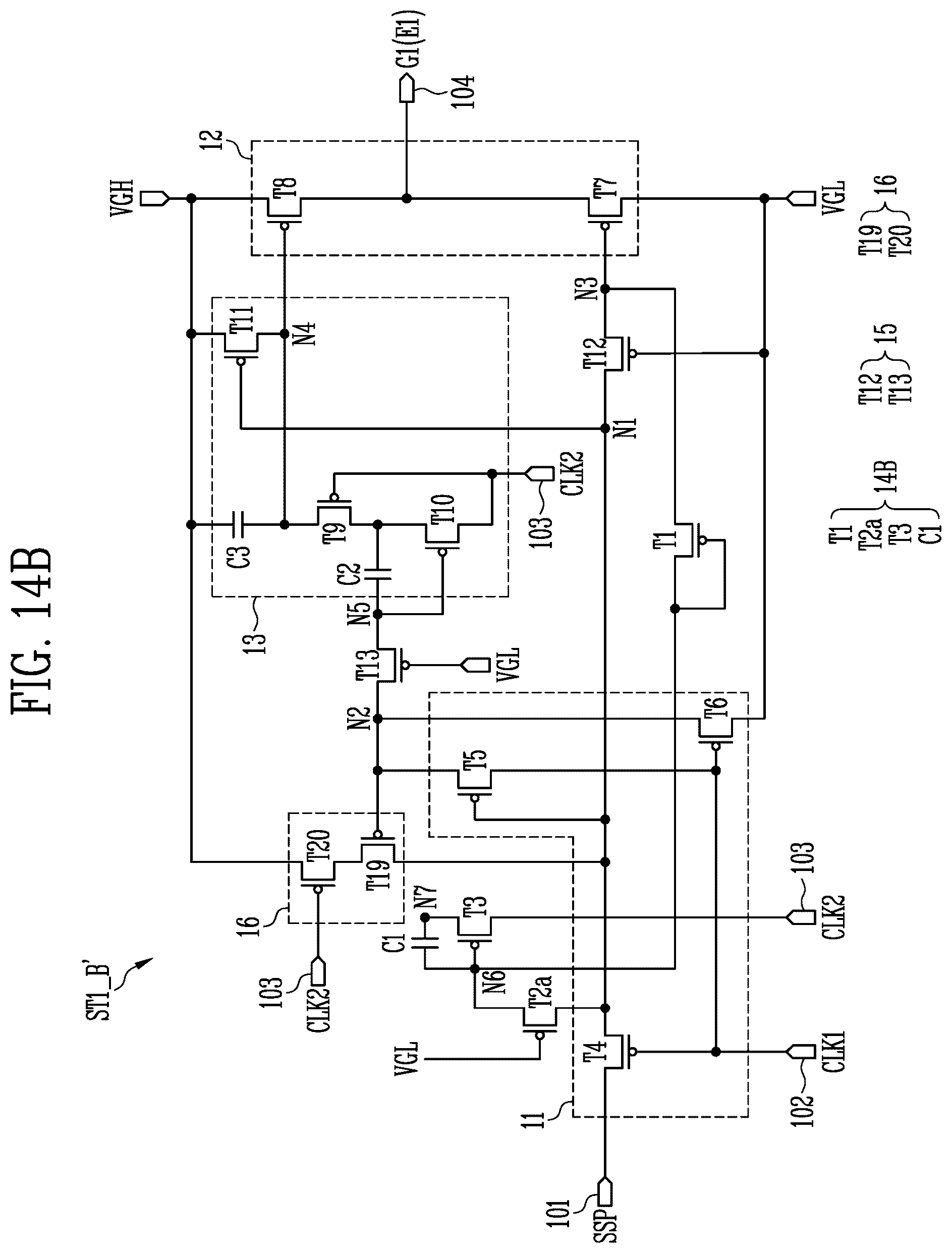 Patent US12347391 Figure 17 – Gate driver and display device including the same