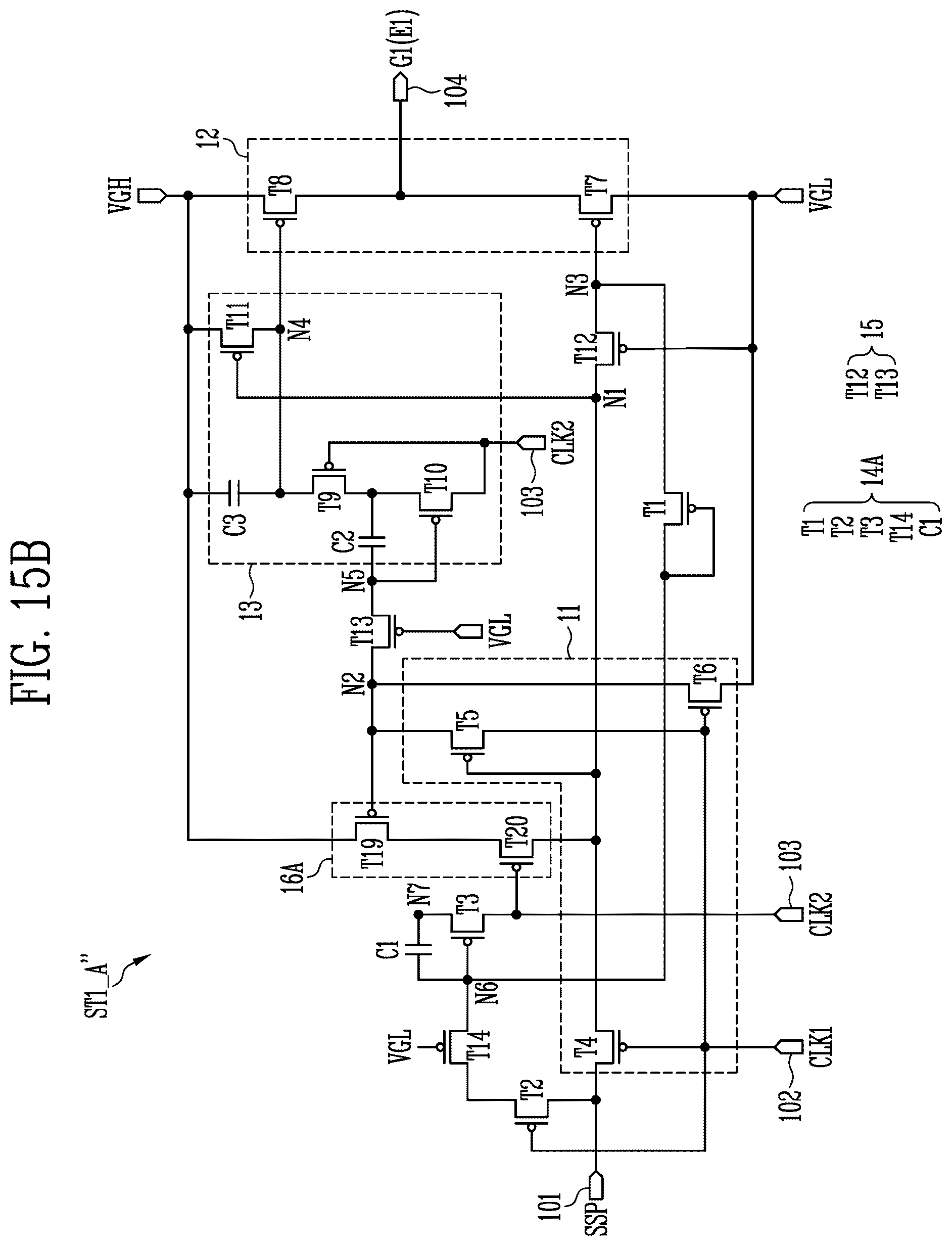 Patent US12347391 Figure 19 – Gate driver and display device including the same