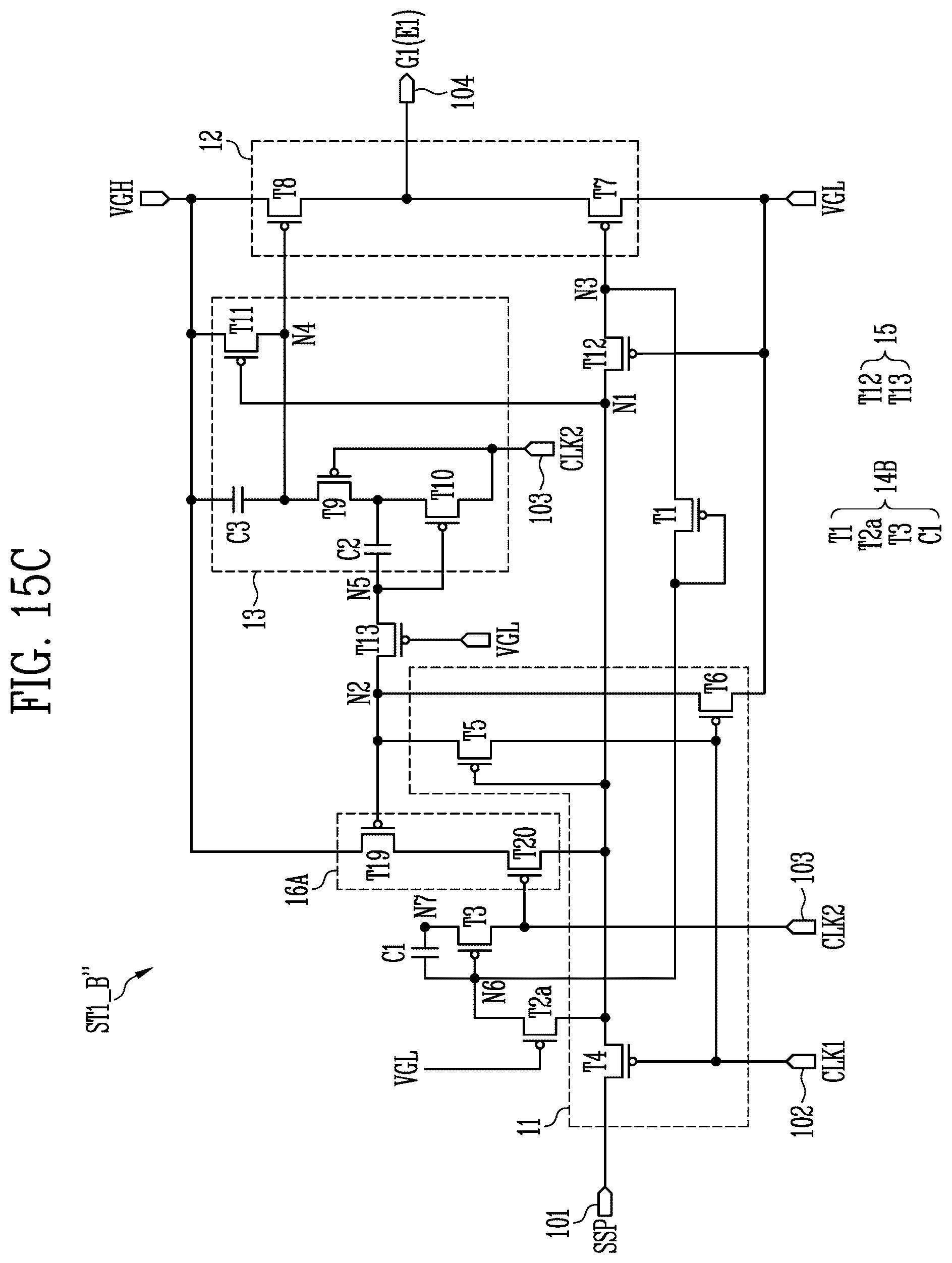 Patent US12347391 Figure 20 – Gate driver and display device including the same