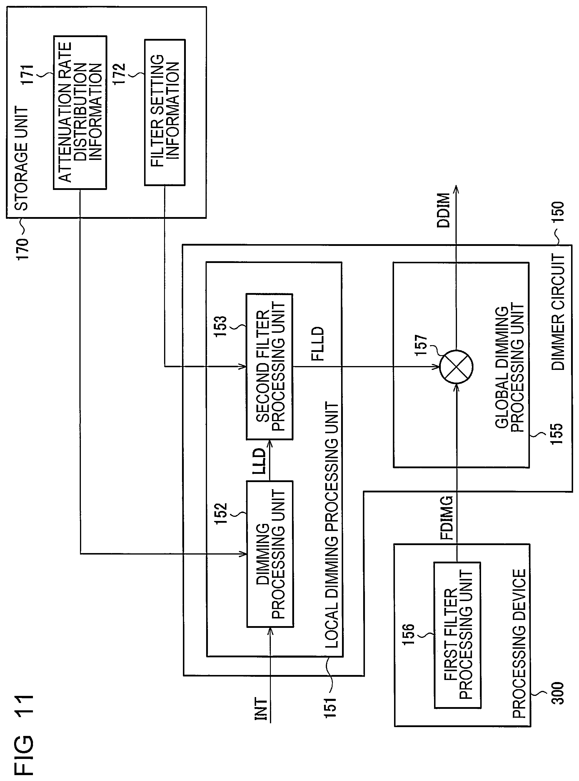 Patent US12347396 Figure 11 – Circuit device and display system