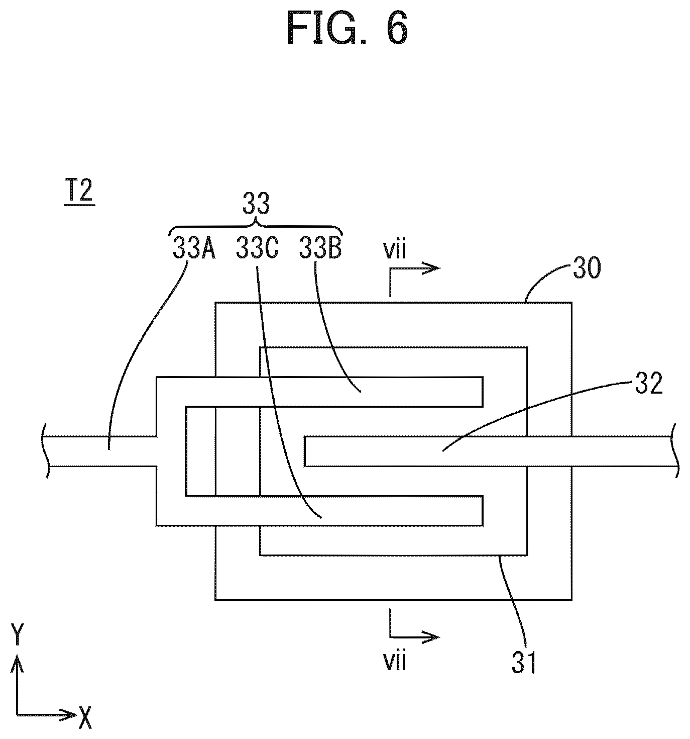 Patent US12347403 Figure 6 – Transistor, circuit substrate, and display device