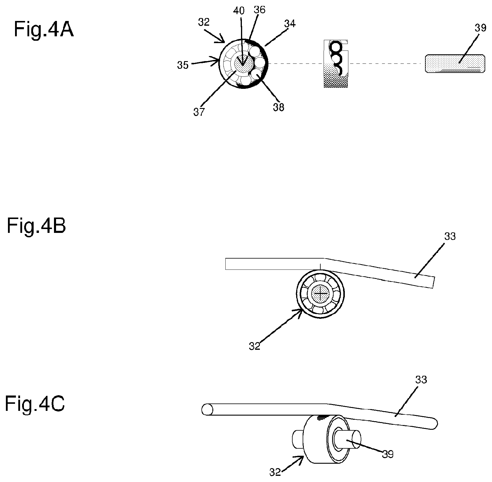 Patent US12347407 Figure 4 – Nut and string tree for a stringed musical instrument