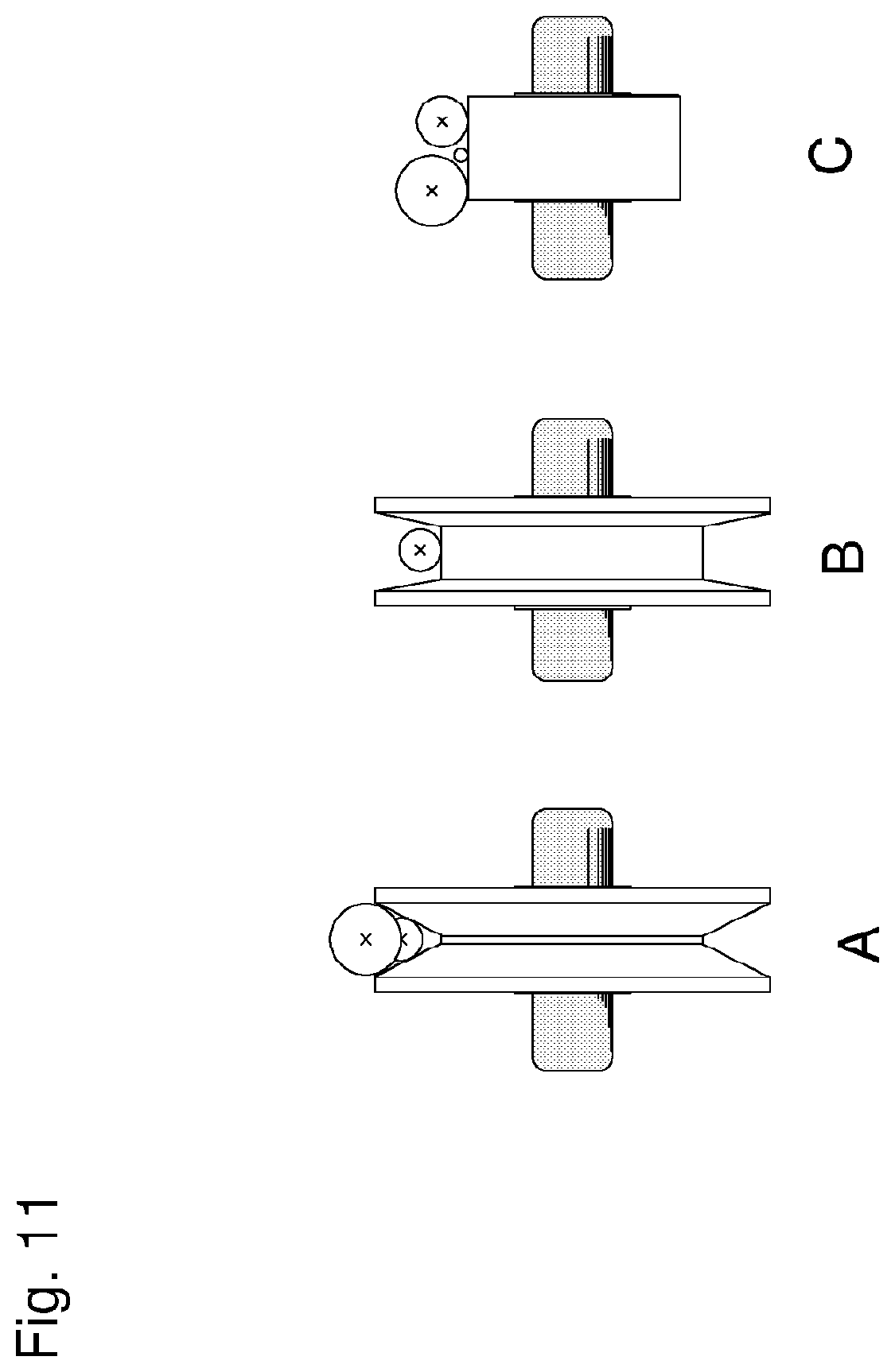 Patent US12347407 Figure 11 – Nut and string tree for a stringed musical instrument