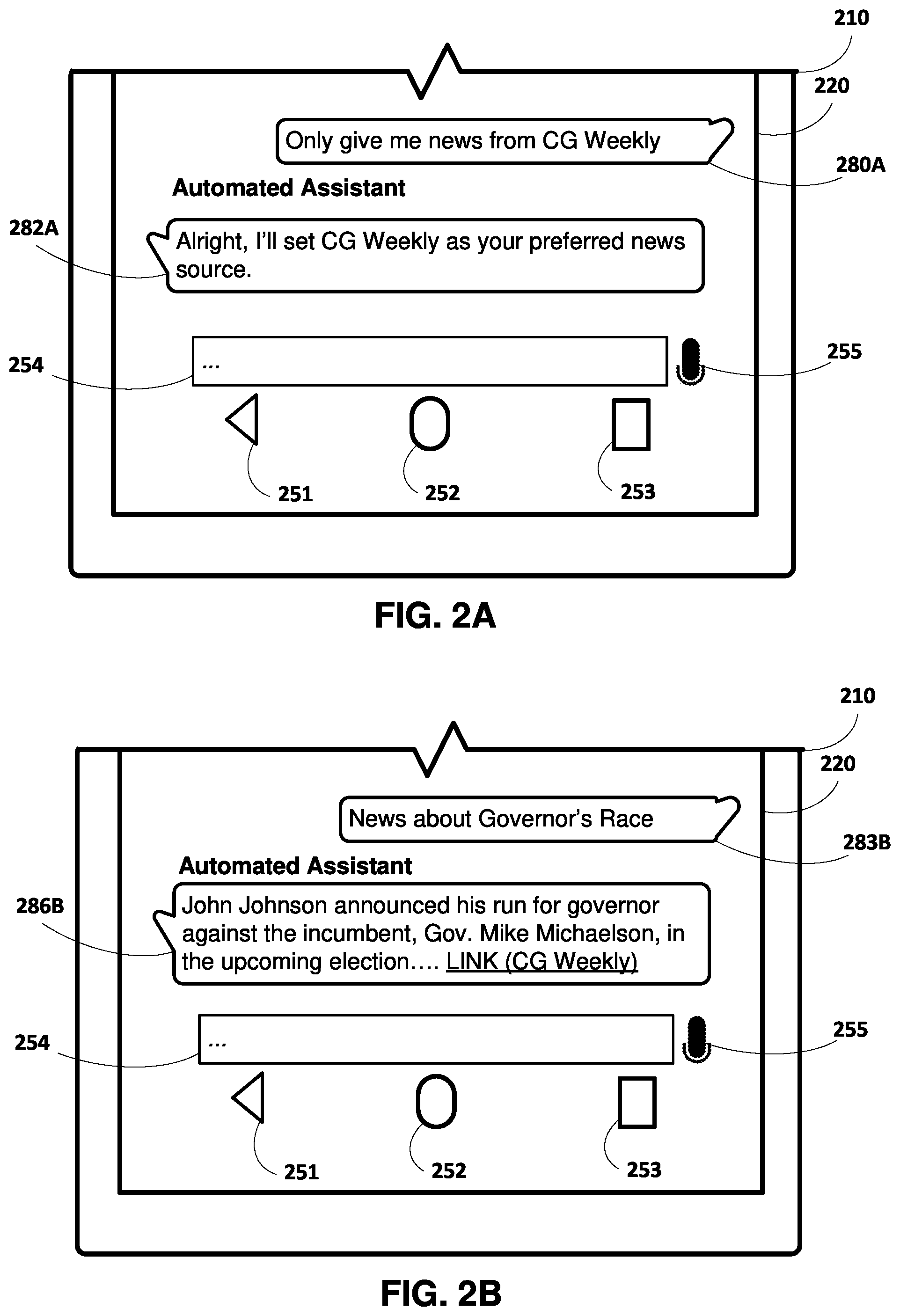 Patent US12347429 Figure 2 – Specifying preferred information sources to an assistant