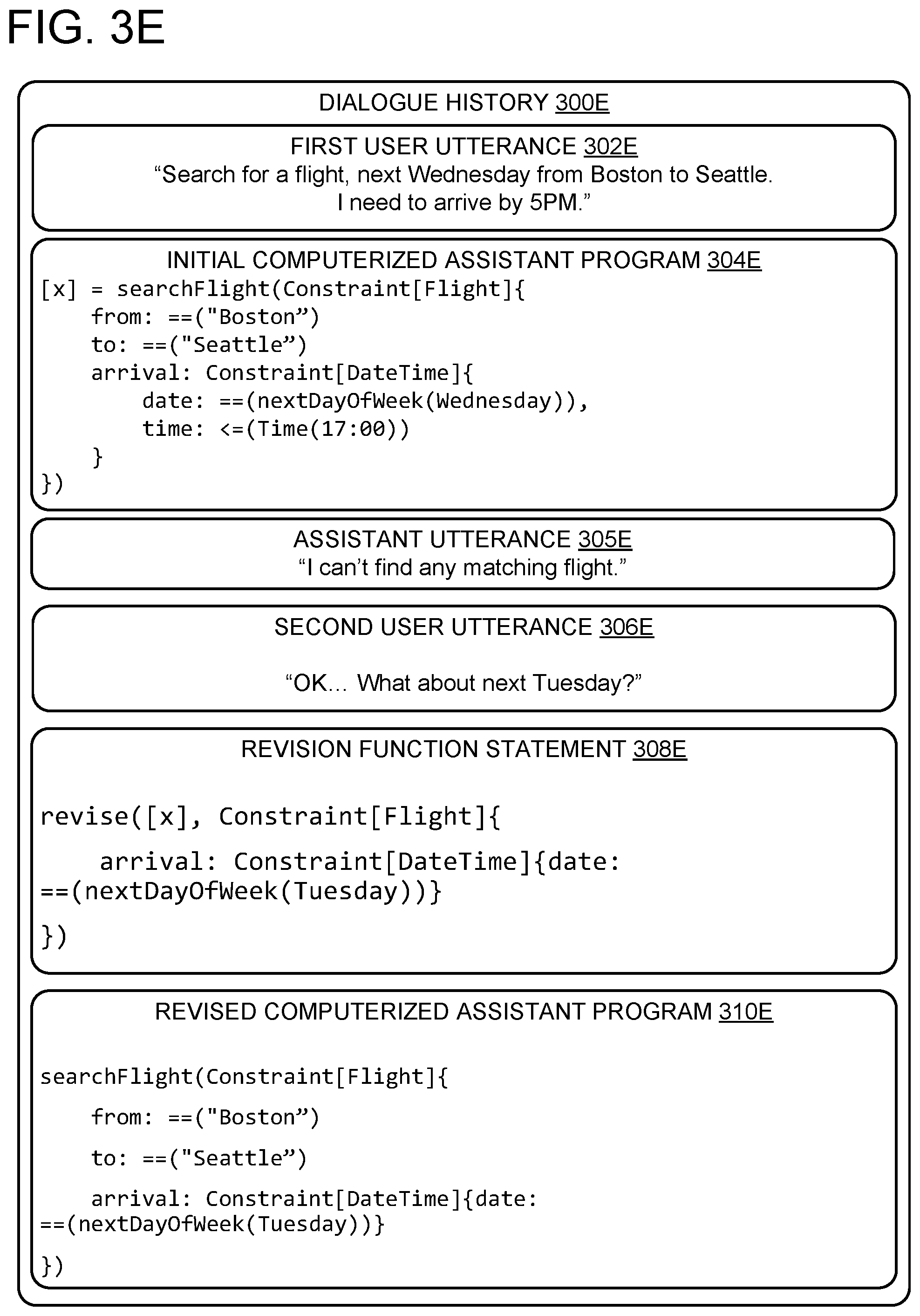 Patent US12347431 Figure 7 – Updating constraints for computerized assistant actions