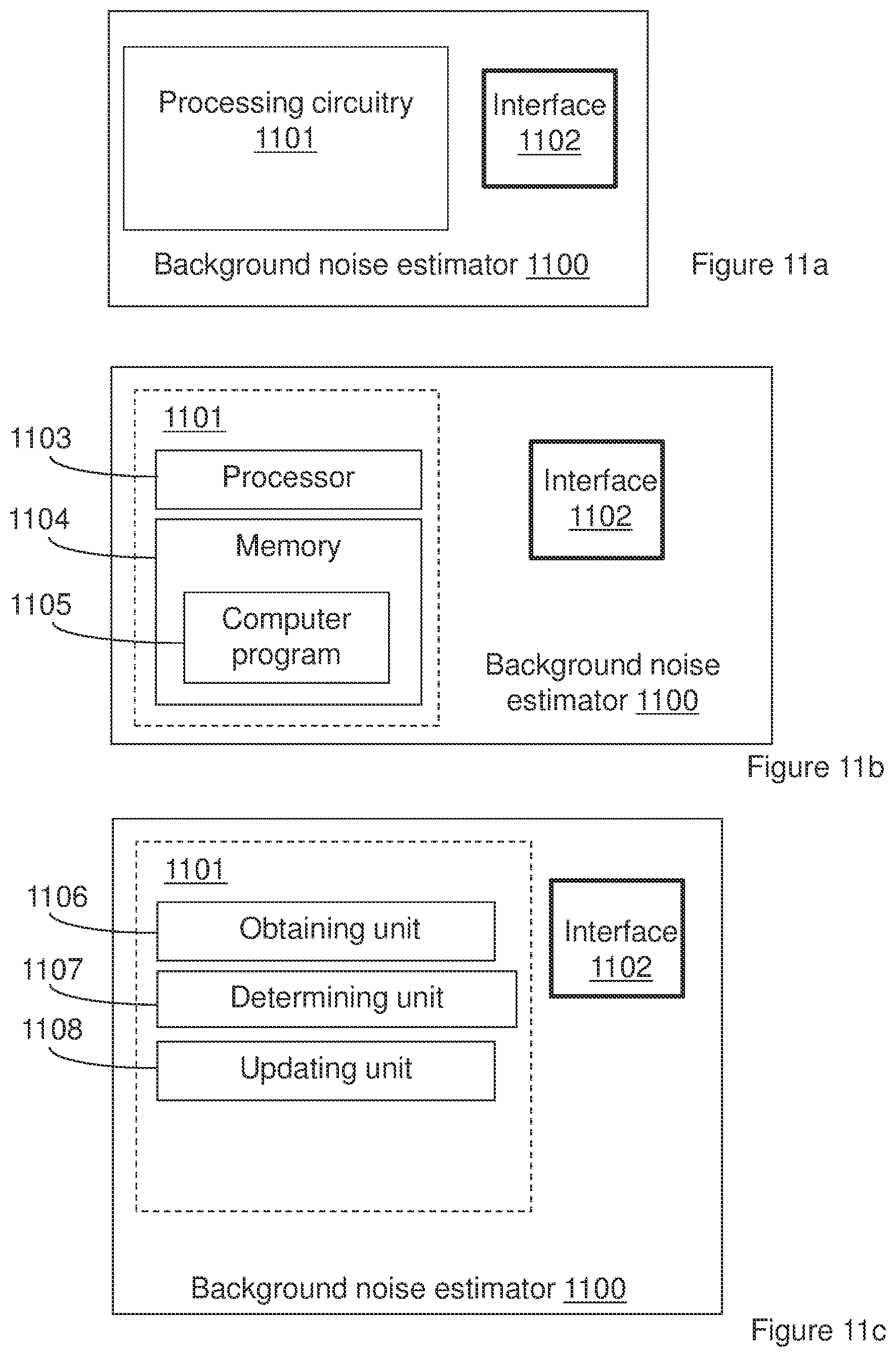 Patent US12347446 Figure 9 – Estimation of background noise in audio signals