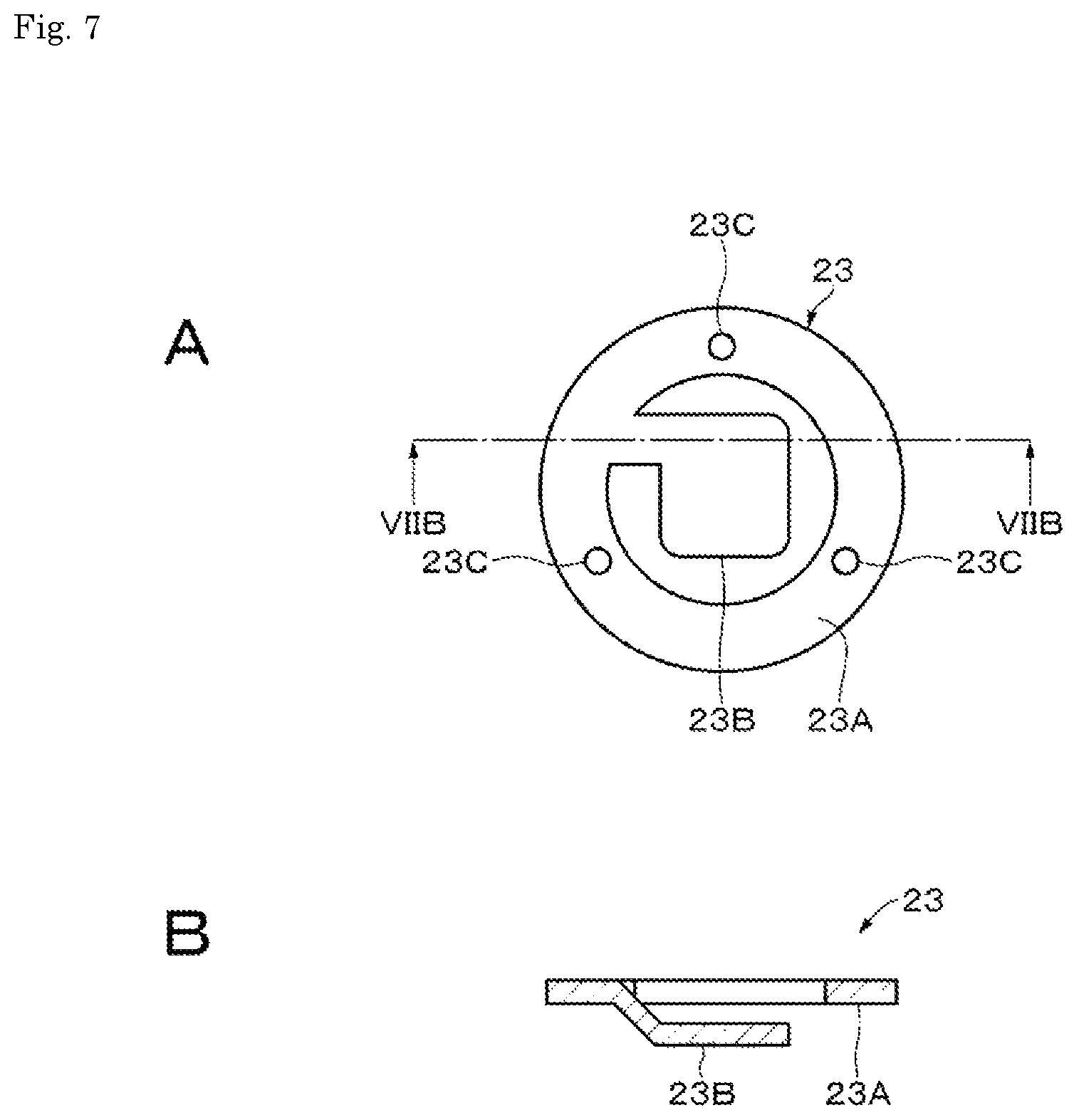 Patent US12347457 Figure 8 – Cartridge including magnetic tape including magnetic layer including protrusions on surface thereof
