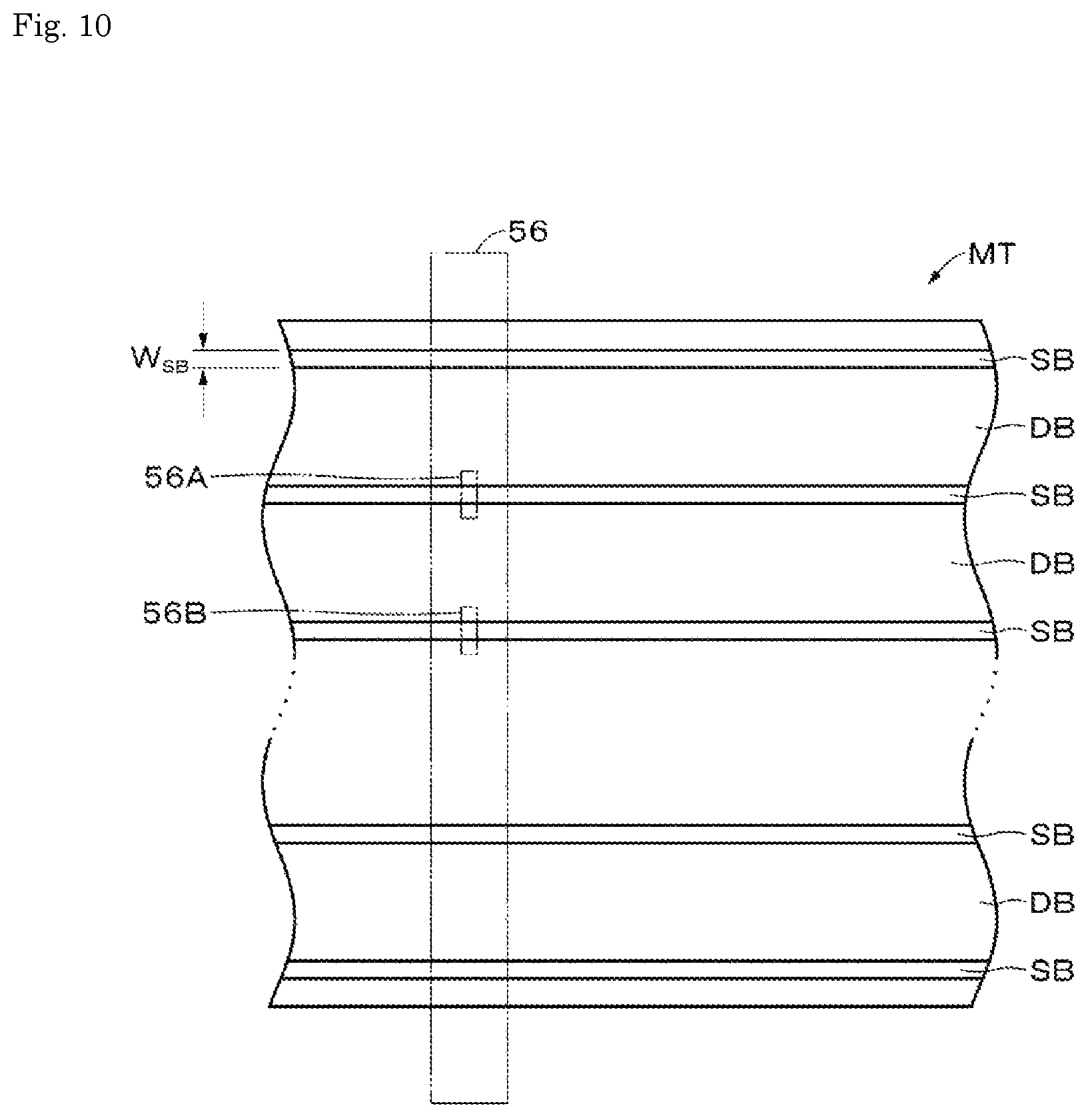 Patent US12347457 Figure 11 – Cartridge including magnetic tape including magnetic layer including protrusions on surface thereof
