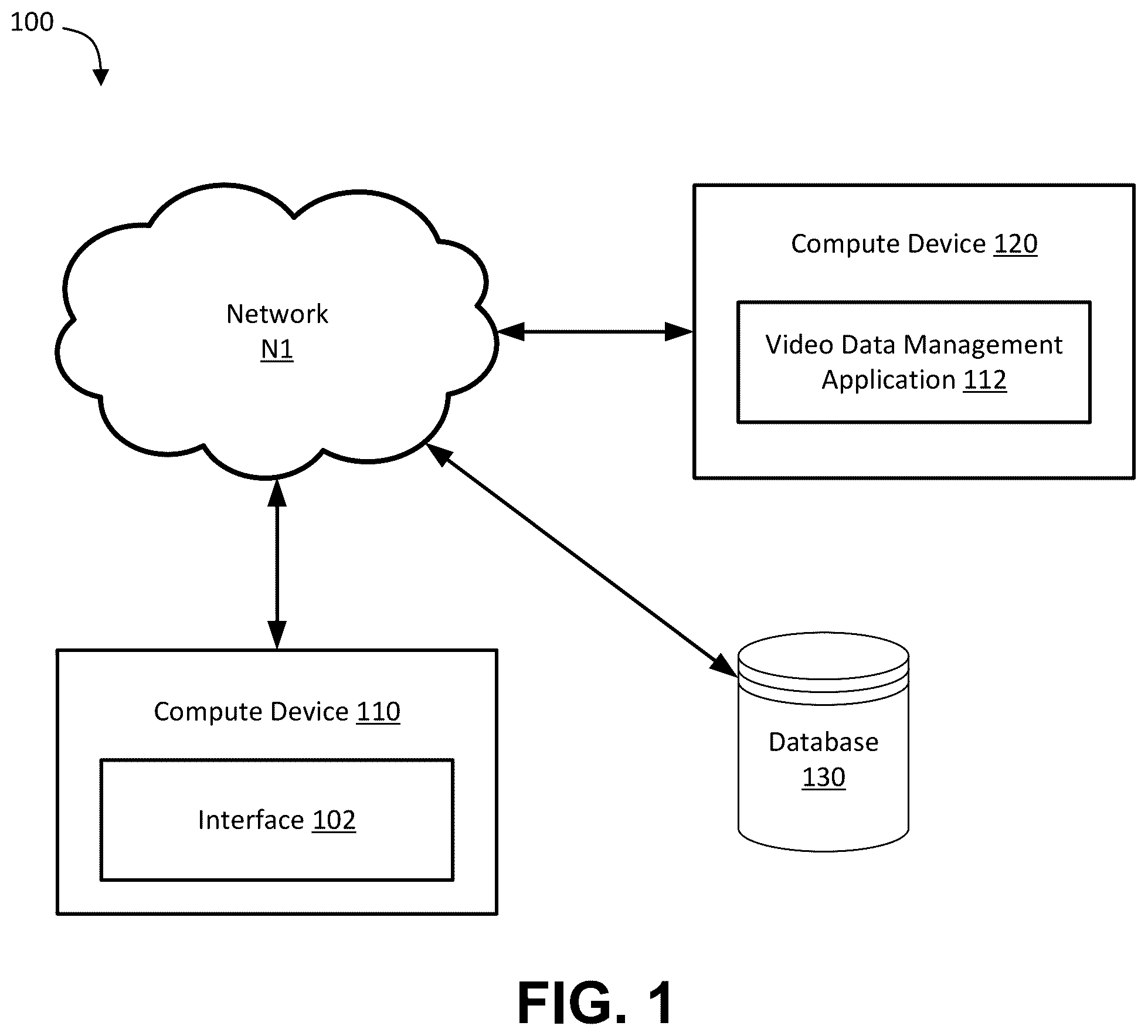 Patent US12347462 Figure 1 – Methods and systems for segmenting video content based on speech data and for retreiving video segments to generate videos