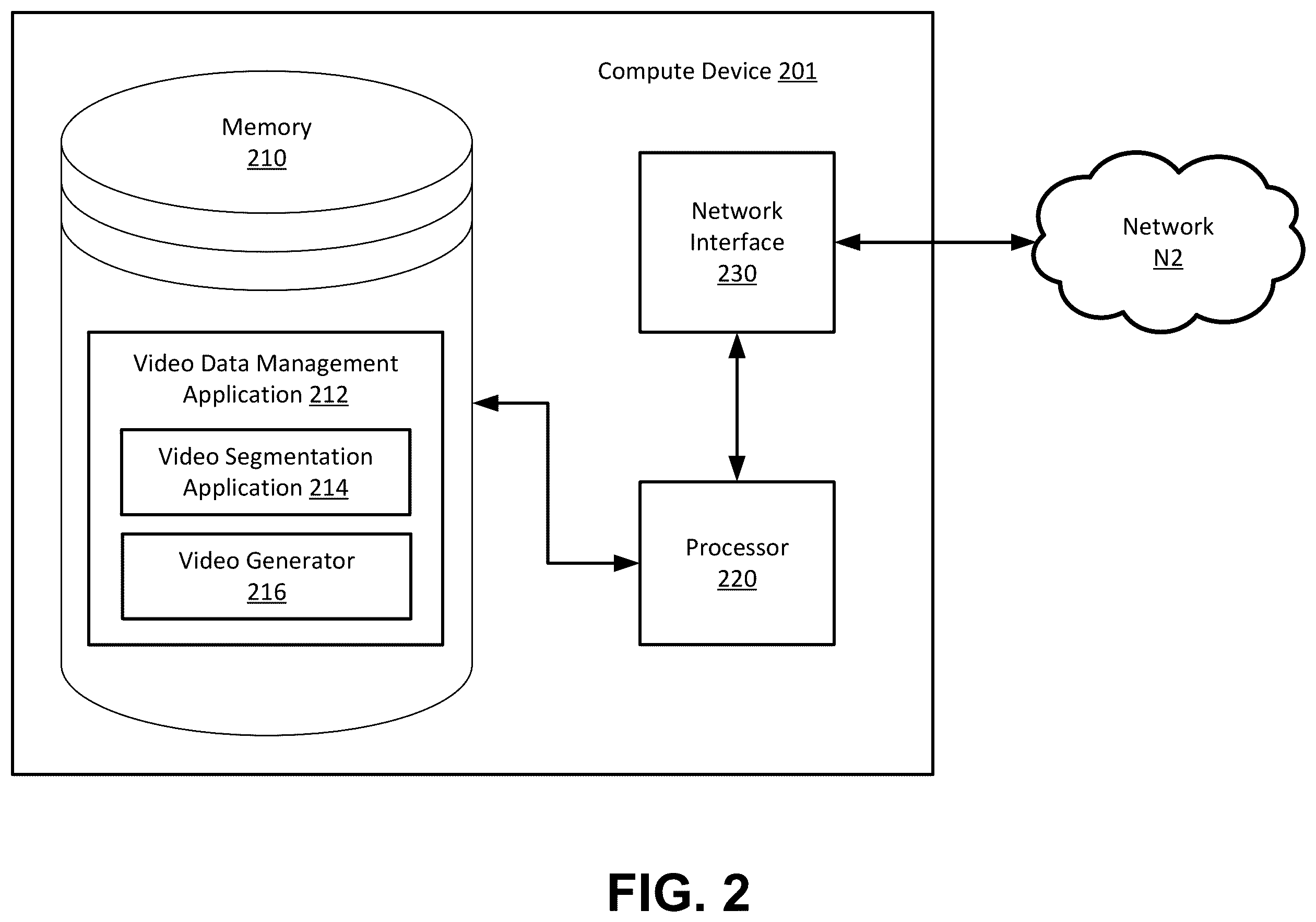 Patent US12347462 Figure 2 – Methods and systems for segmenting video content based on speech data and for retreiving video segments to generate videos