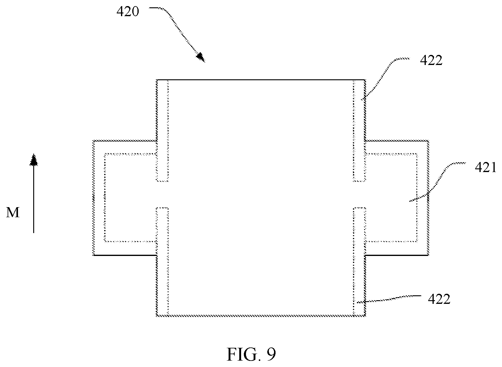 Patent US12347464 Figure 5 – Hard drive backplane assembly and electronic device