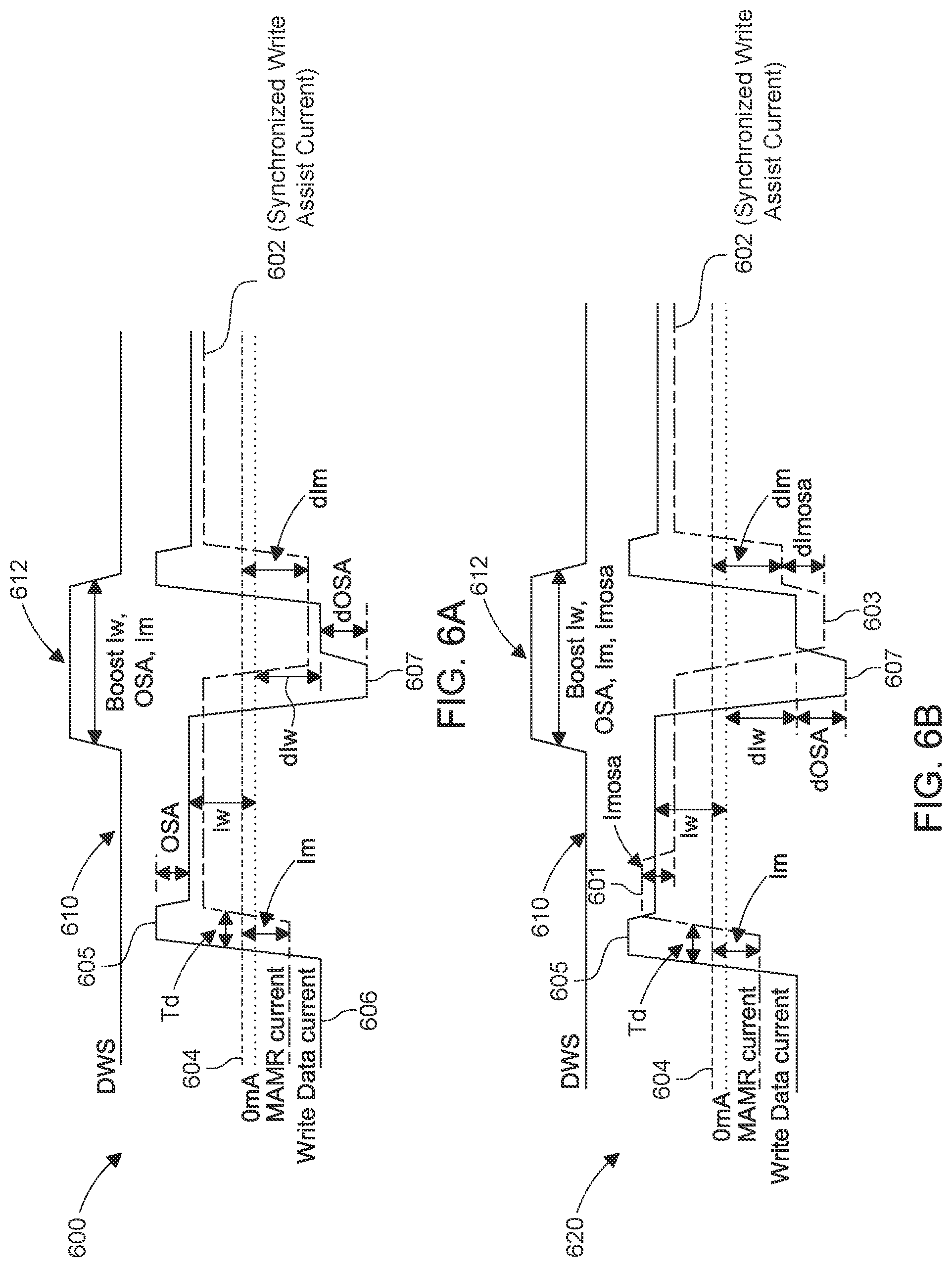 Patent US12347467 Figure 6 – DC and synchronized energy assisted perpendicular magnetic recording (EPMR) driver circuit for hard disk drive (HDD)
