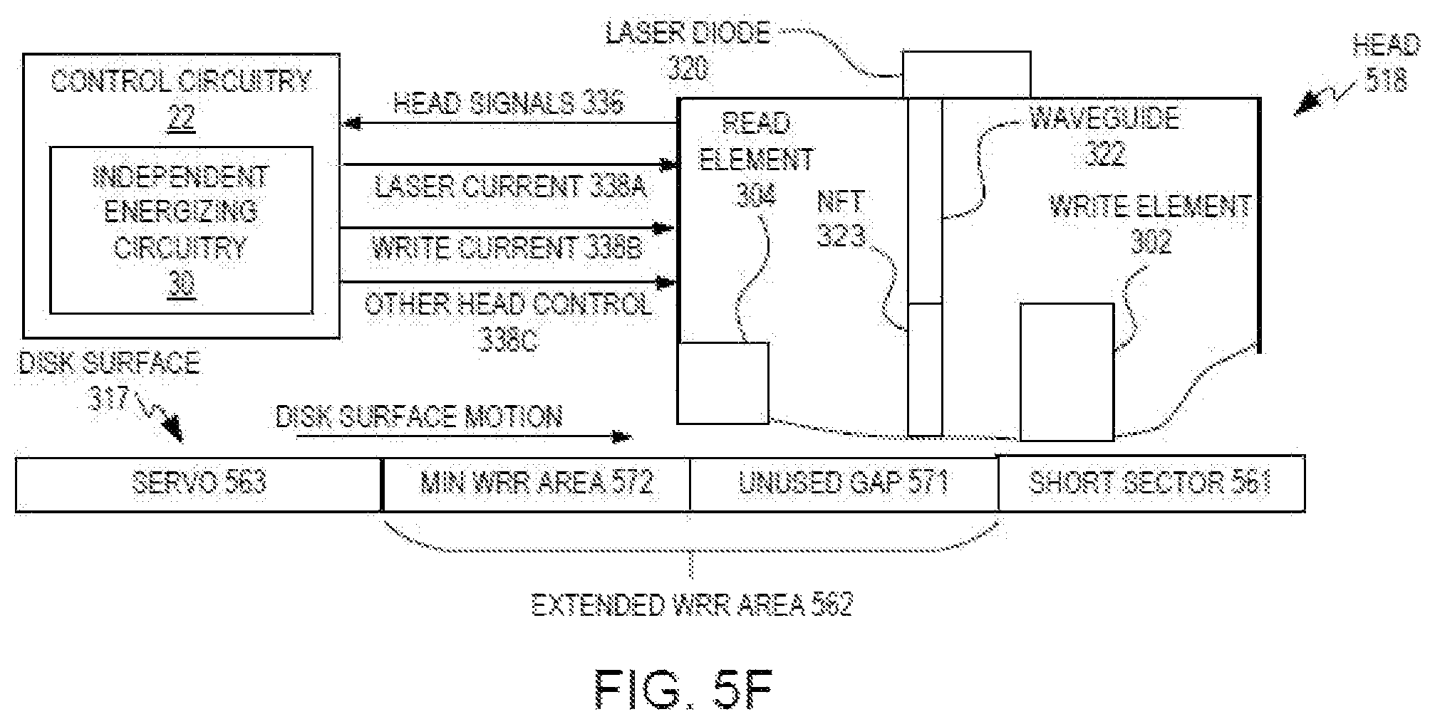 Patent US12347468 Figure 7 – Energy-assisted magnetic recording data storage device with opportunistic boosted laser pre-biasing
