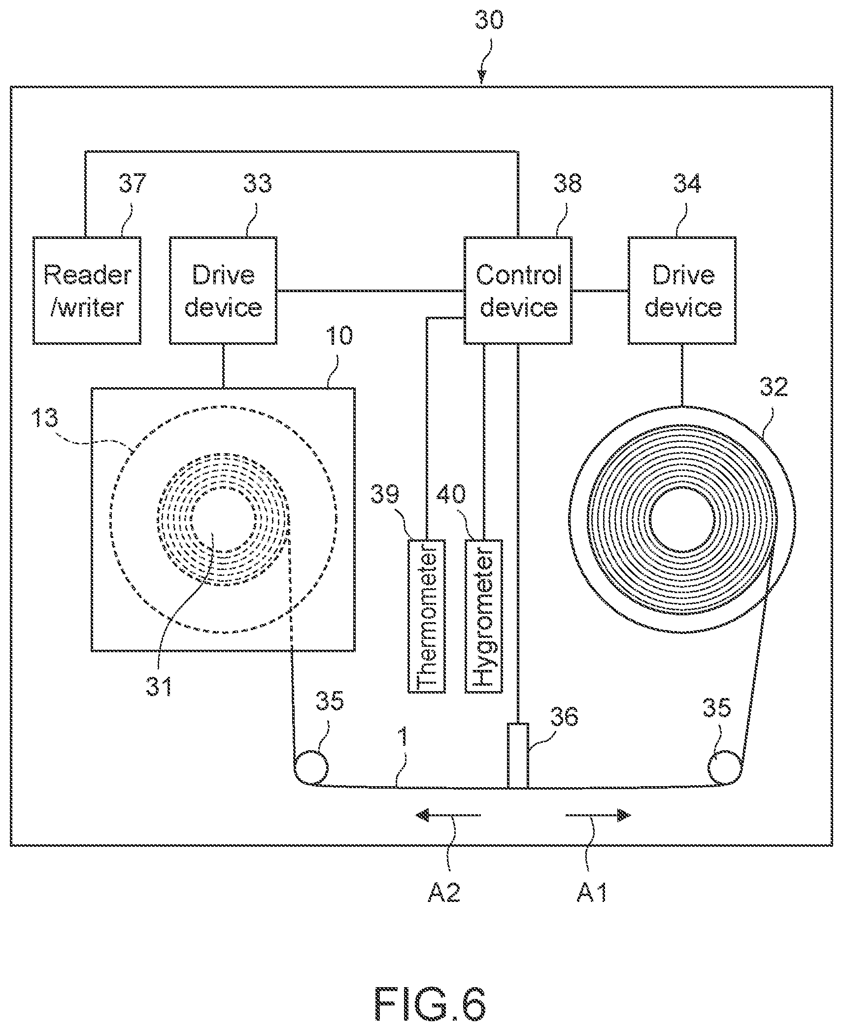Patent US12347470 Figure 4 – Servo pattern recording method, servo pattern recording apparatus, method of producing magnetic tape, magnetic tape, and tape cartridge