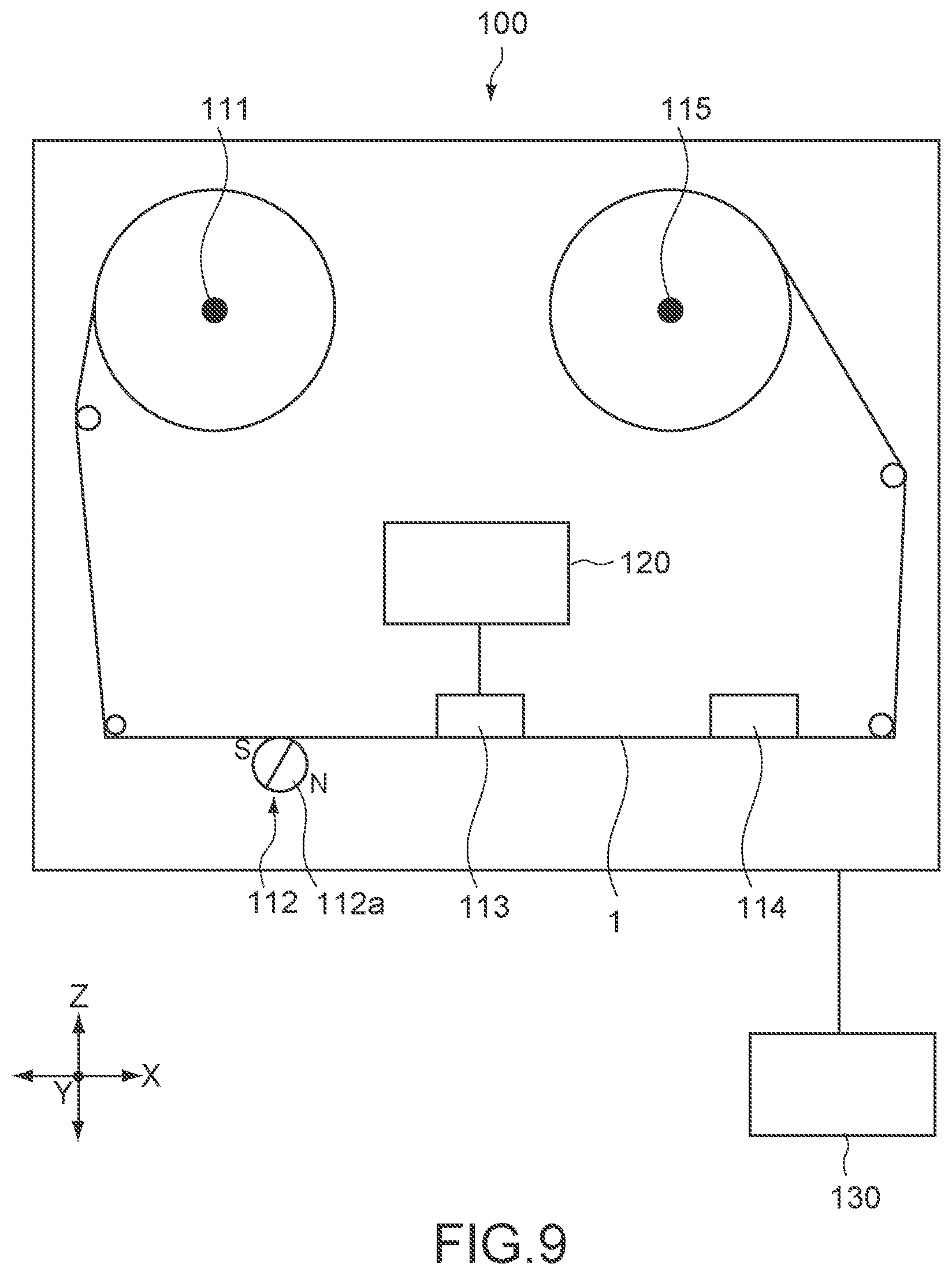 Patent US12347470 Figure 7 – Servo pattern recording method, servo pattern recording apparatus, method of producing magnetic tape, magnetic tape, and tape cartridge