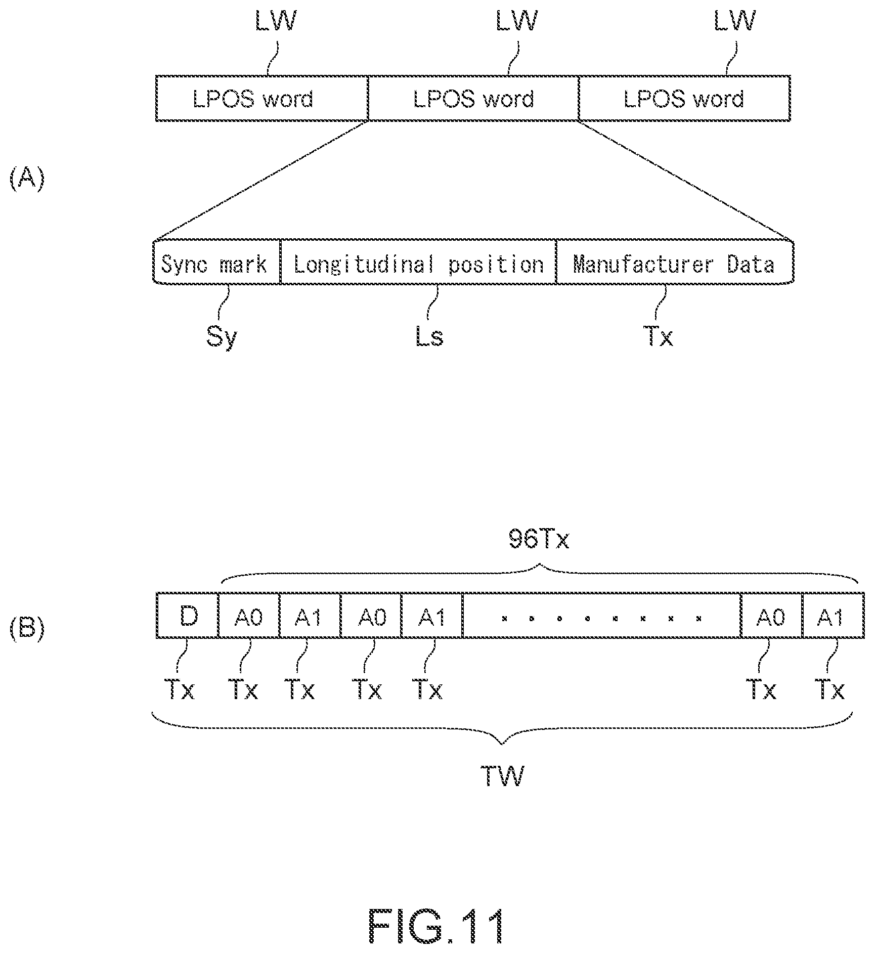 Patent US12347470 Figure 9 – Servo pattern recording method, servo pattern recording apparatus, method of producing magnetic tape, magnetic tape, and tape cartridge
