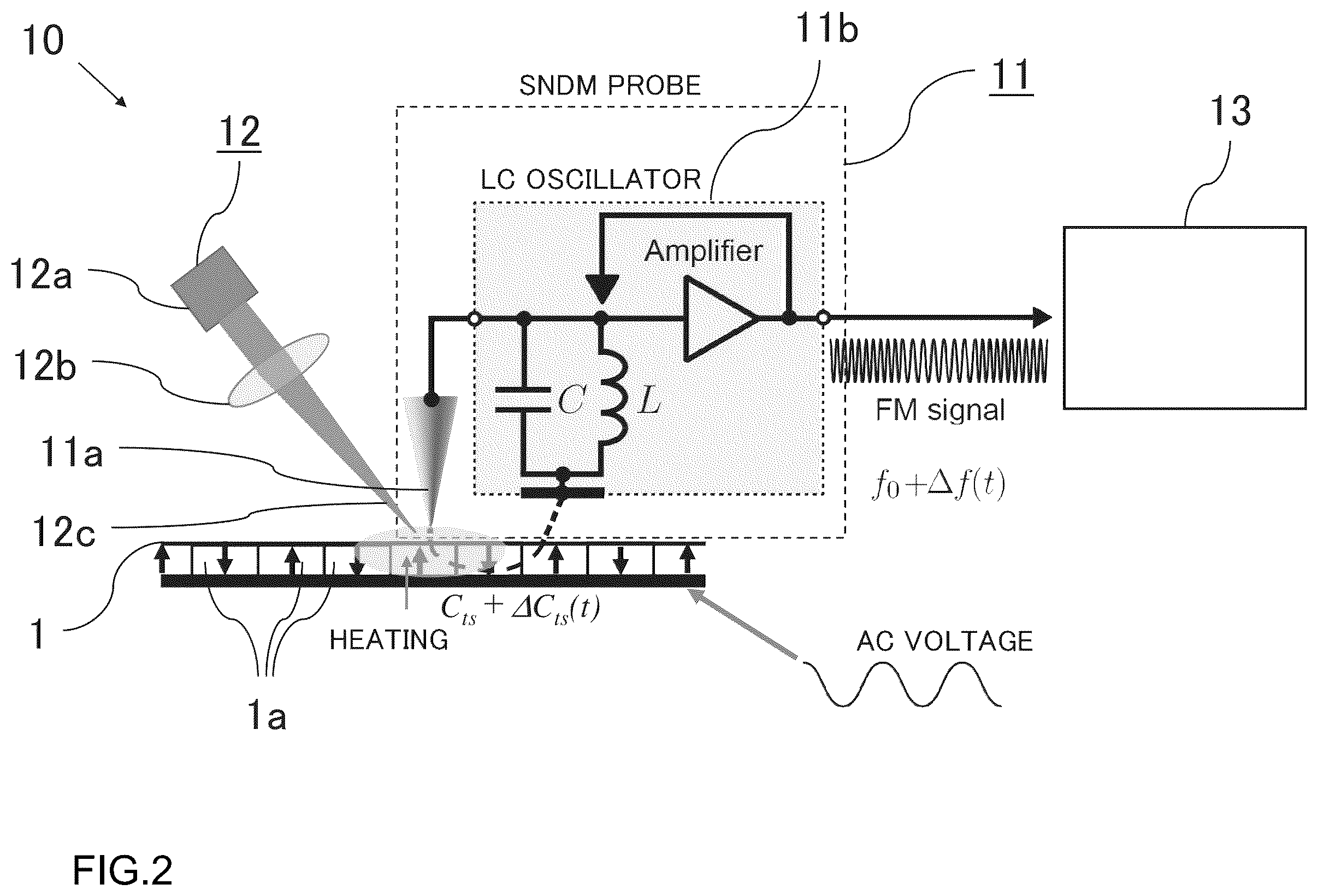 Patent US12347473 Figure 2 – Dielectric reproducing device and dielectric recording and reproducing device