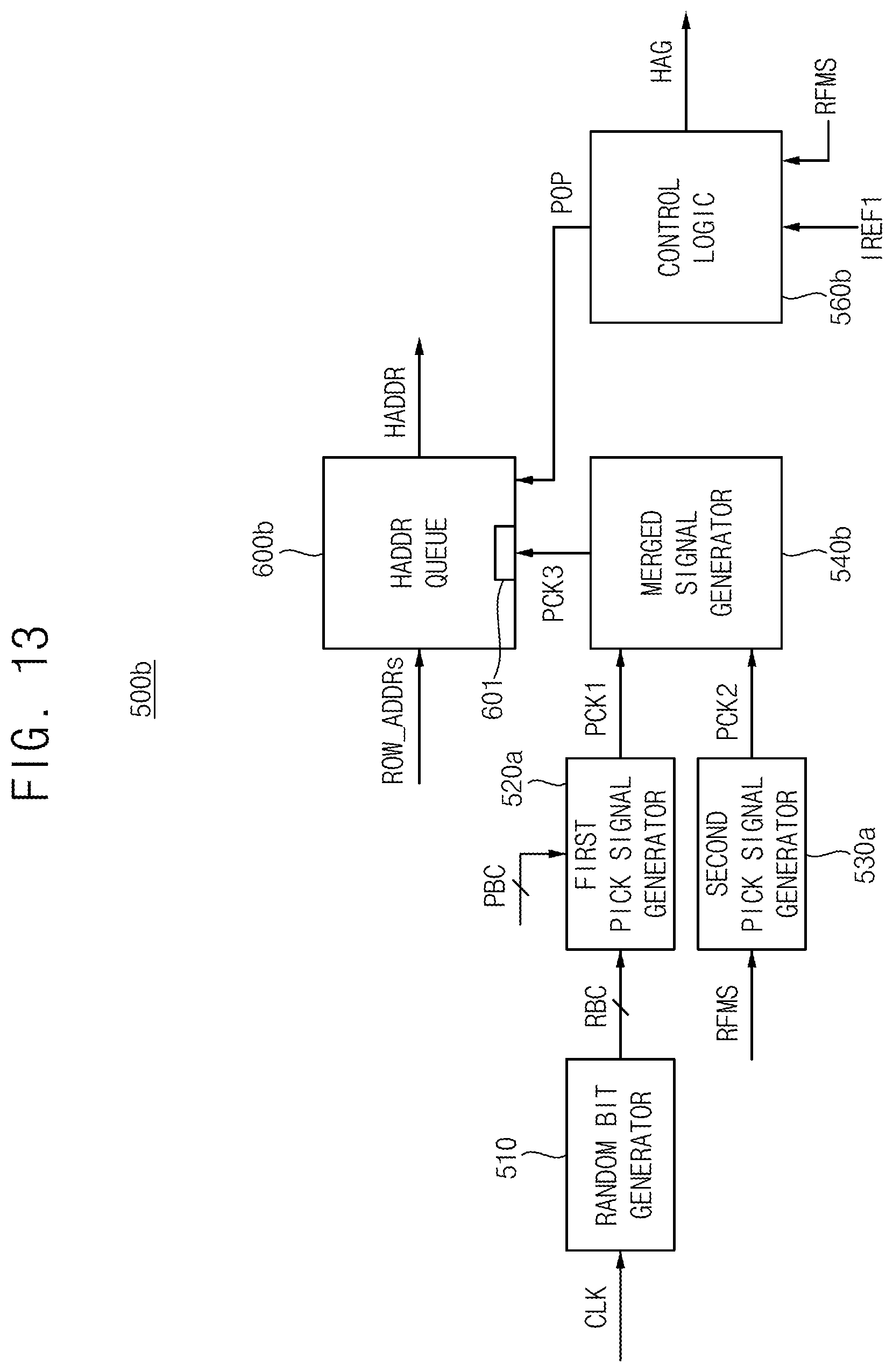 Patent US12347477 Figure 13 – Integrated circuit memory devices having efficient row hammer management and memory systems including the same