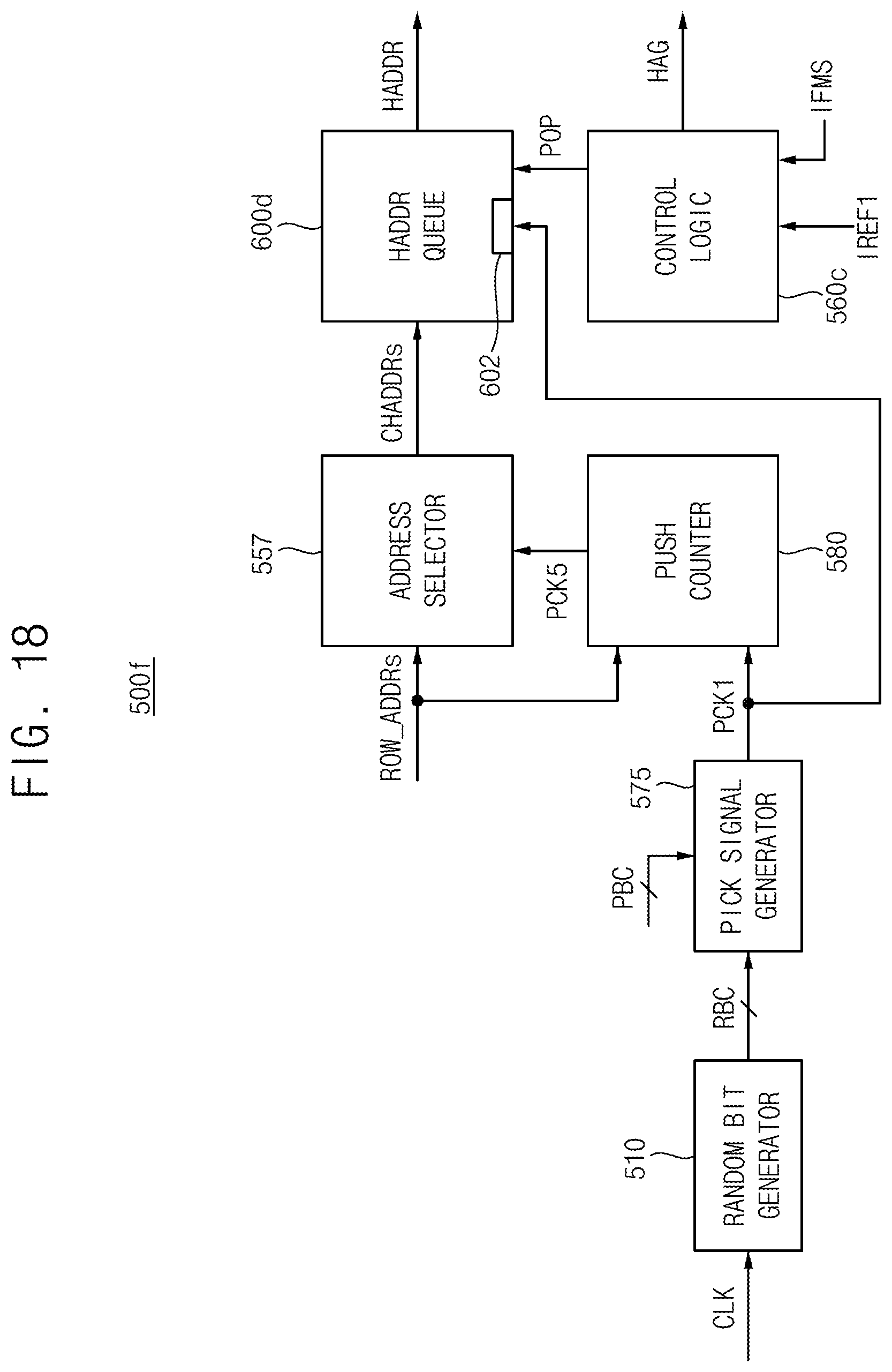 Patent US12347477 Figure 18 – Integrated circuit memory devices having efficient row hammer management and memory systems including the same