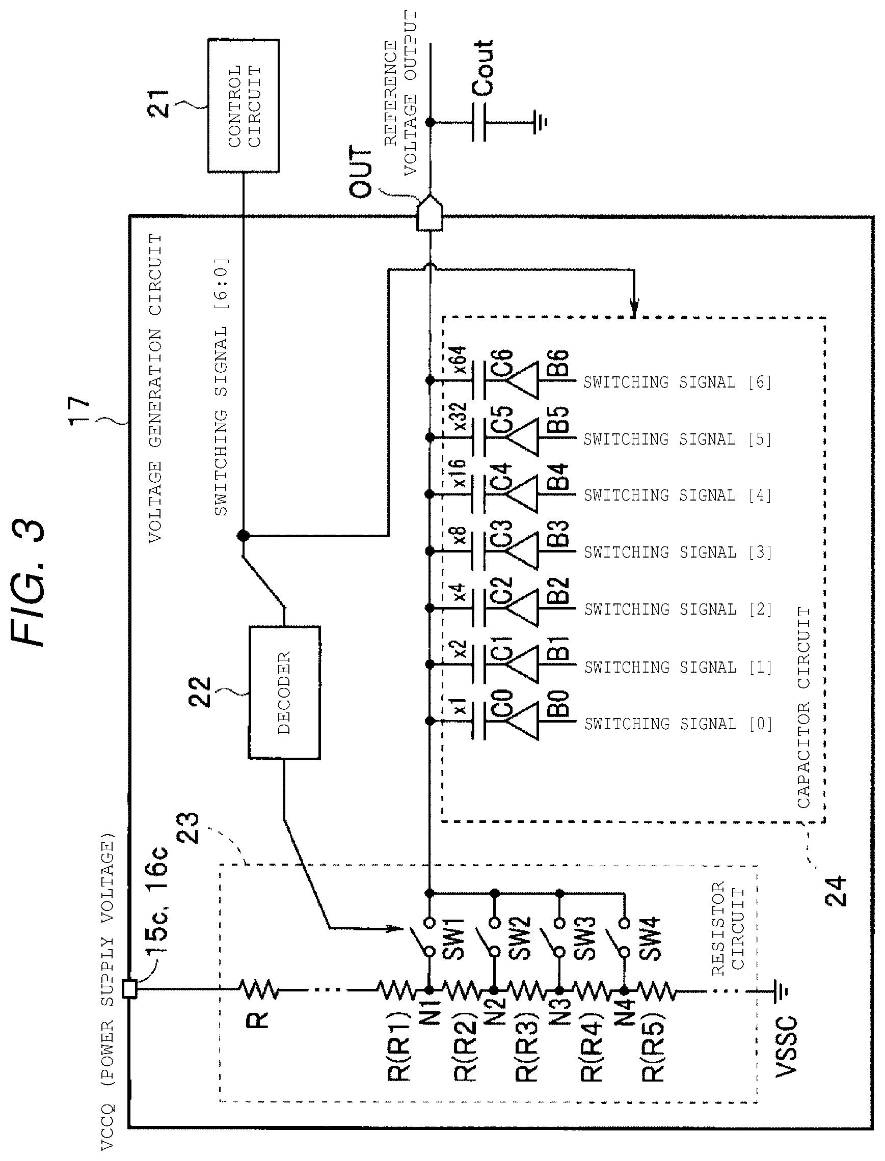 Patent US12347478 Figure 3 – Voltage generation circuit and interface circuit